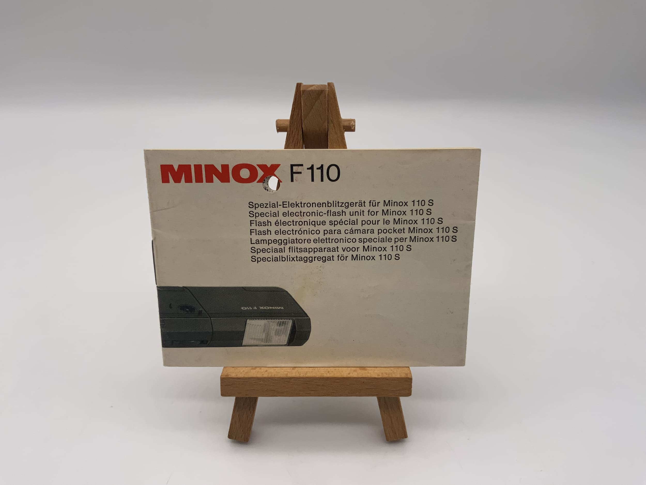 Minox F110 Bedienungsanleitung