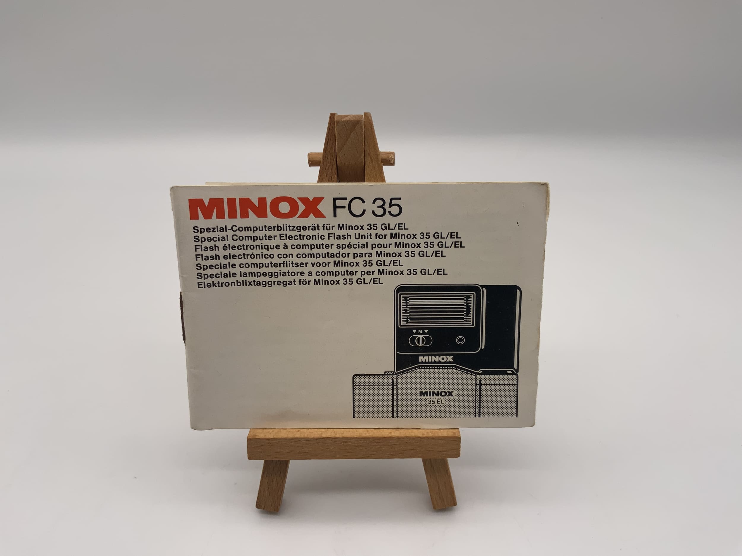 Minox FC35 Manual Gebrauchsanweisung Bedienungsanleitung