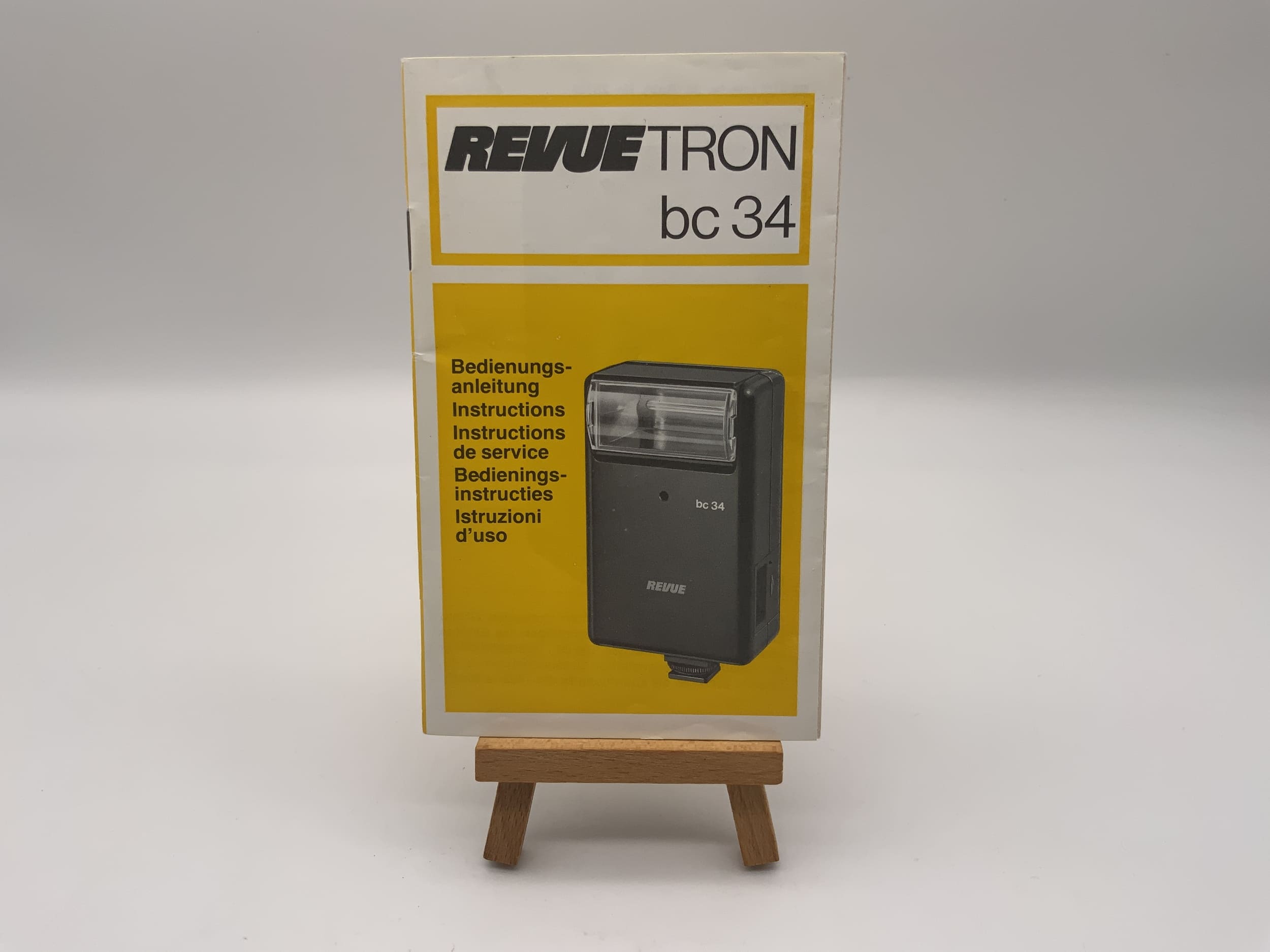 Revue Tron bc 34 Bedienungsanleitung