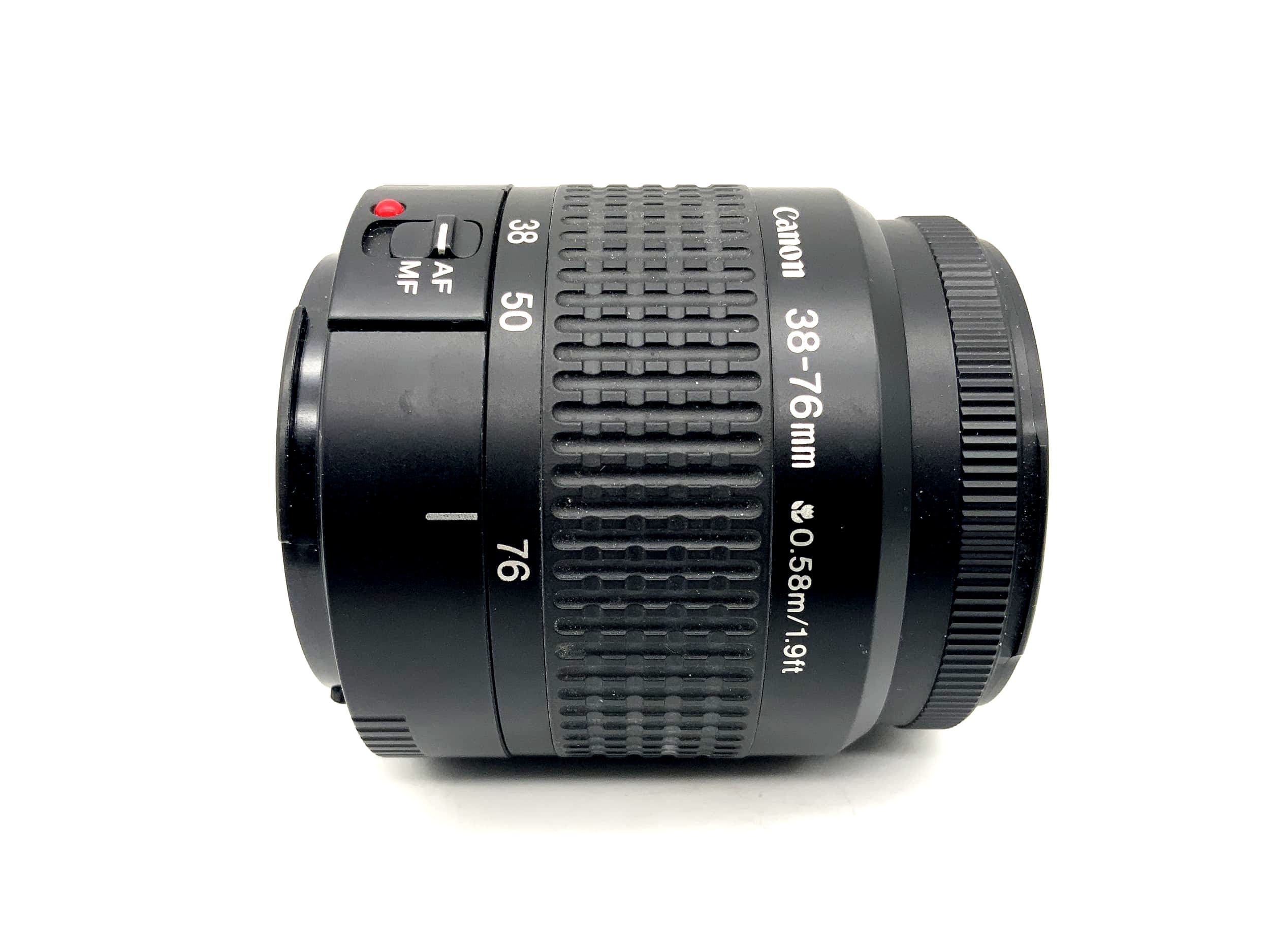 Canon 38-76mm 1:4.5-5.6 Objektiv Zoom Lens EF AF Kamera Camera Lens (Canon EF)