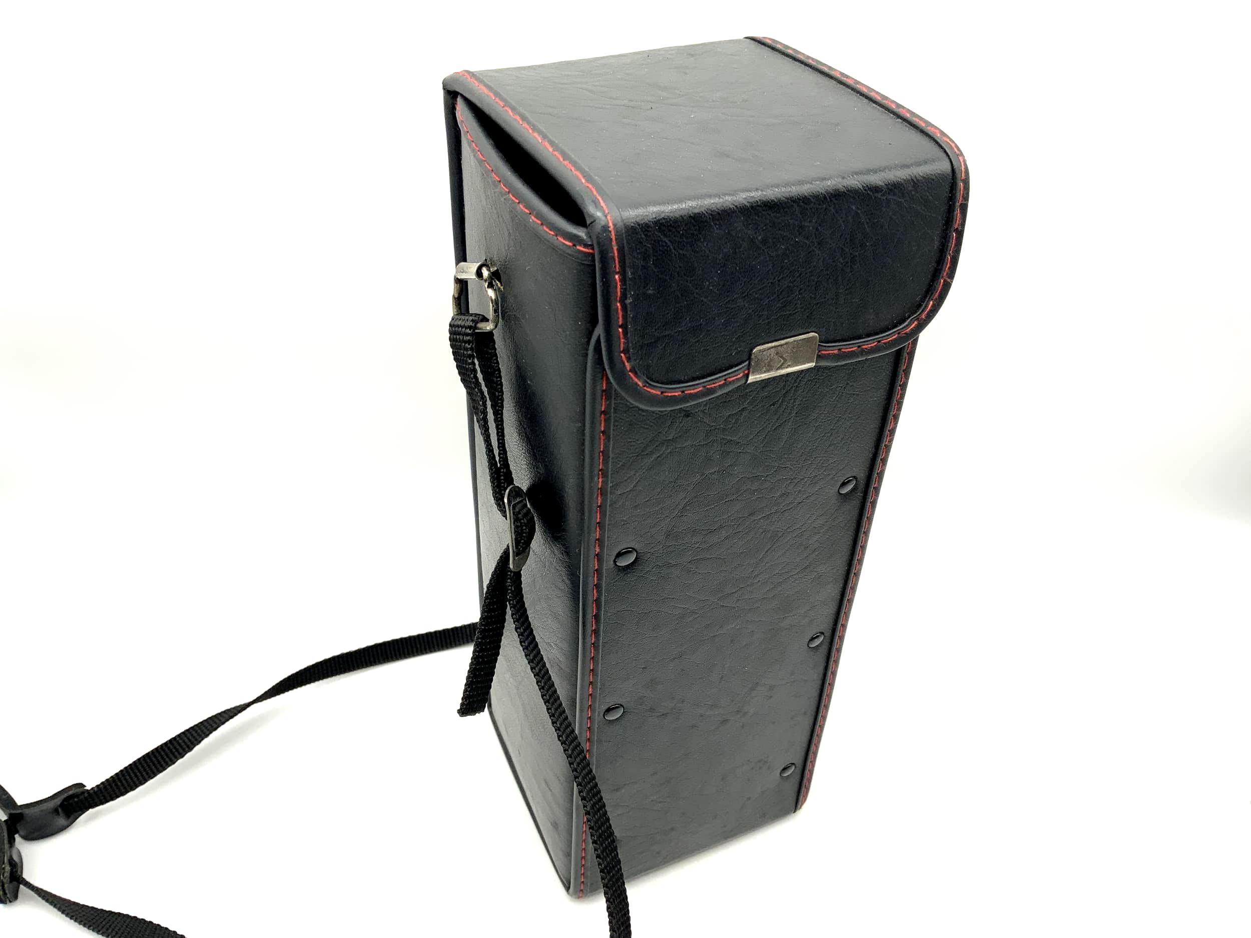 Köcher schwarz ca.25x9cm Eckig Objektivtasche universell Hard Case Lens Case