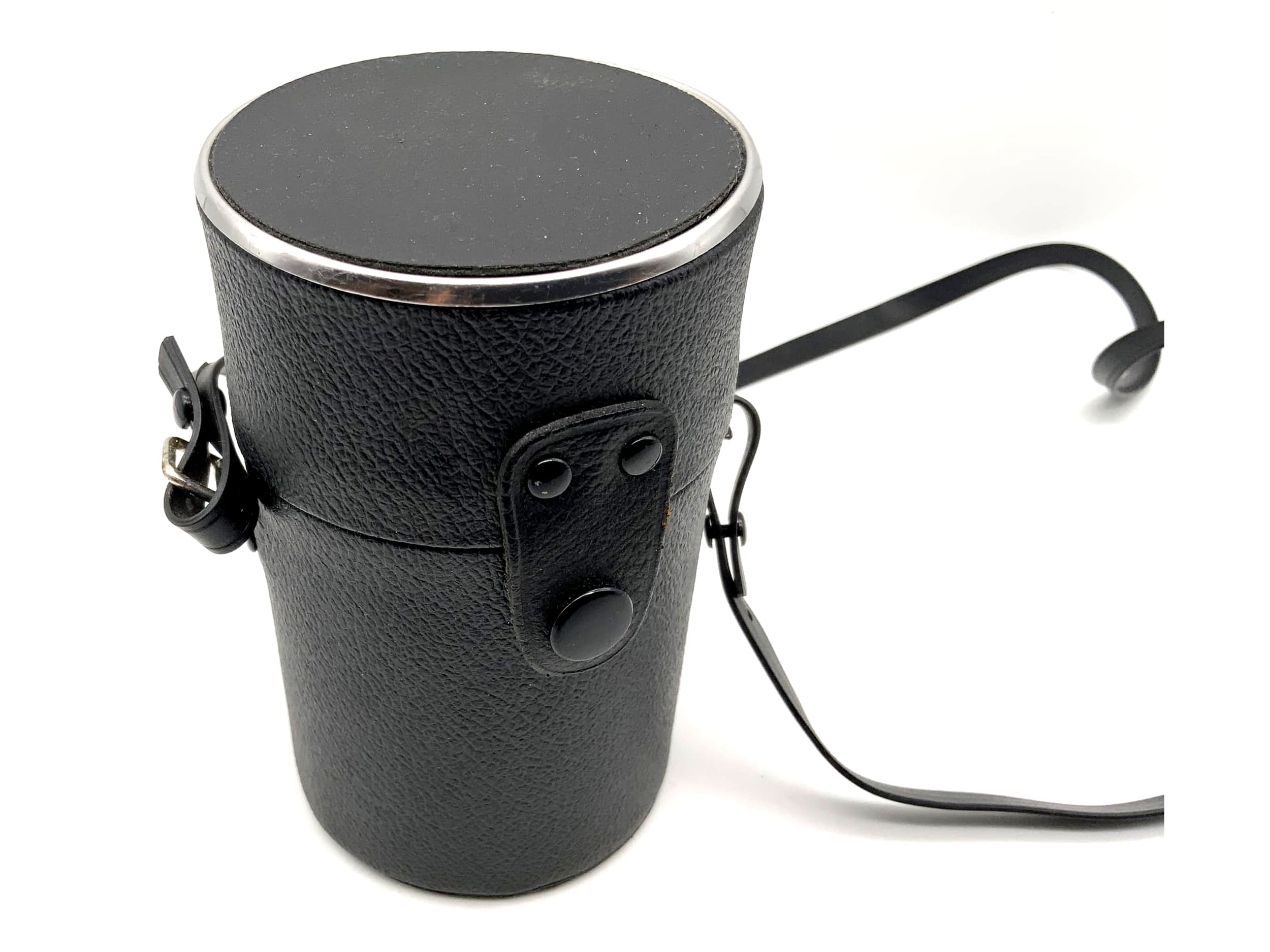 Köcher schwarz ca.12,5x8cm Objektivtasche universell Hard Case Lens Case
