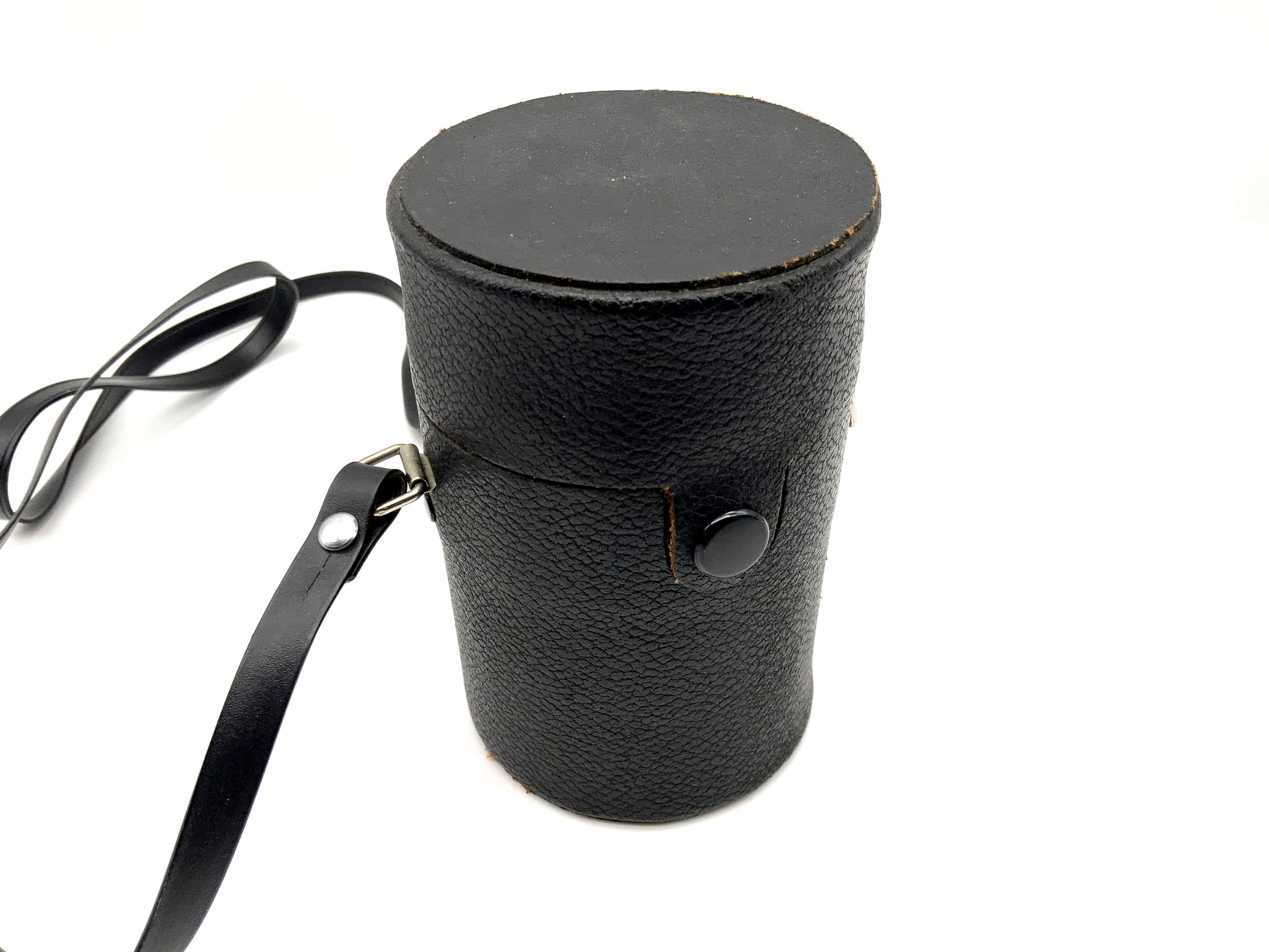 Köcher schwarz ca.12x8cm Objektivtasche universell Hard Case Lens Case