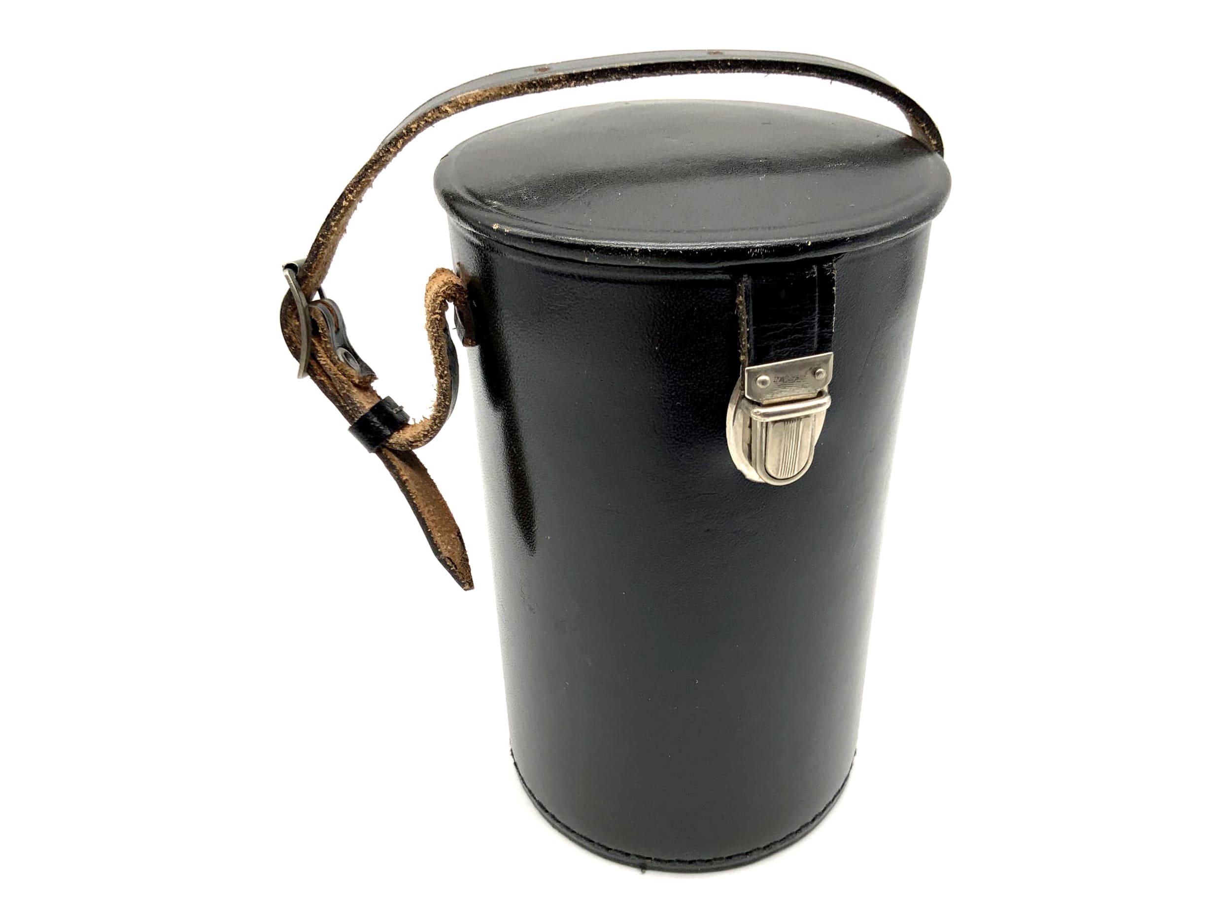 Köcher schwarz ca.14x8,5cm Objektivtasche universell Hard Case Lens Case