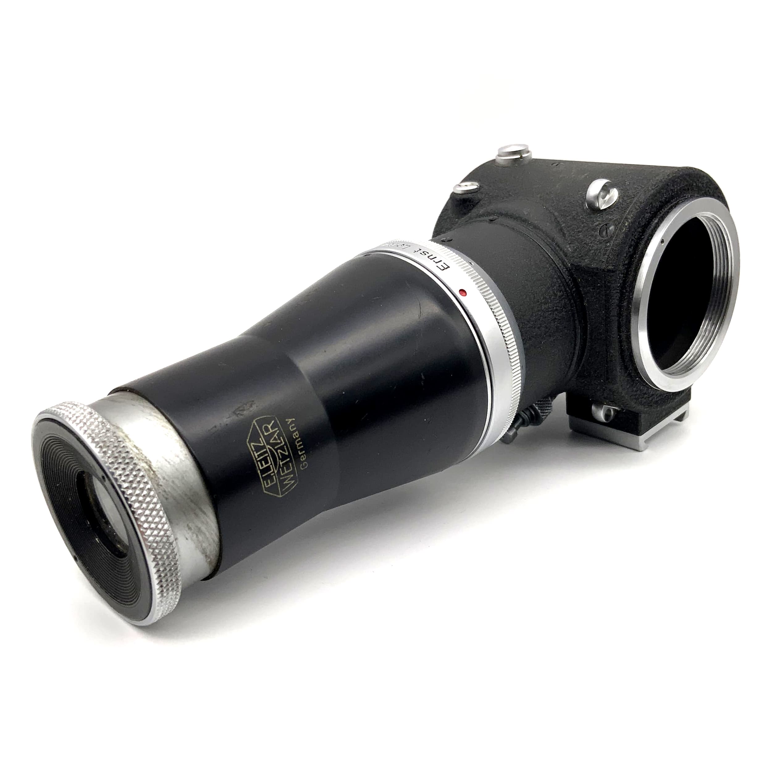 Leica Spiegelkasten Ozyxo Leitz Visoflex I mit Schornsteinsucher M39