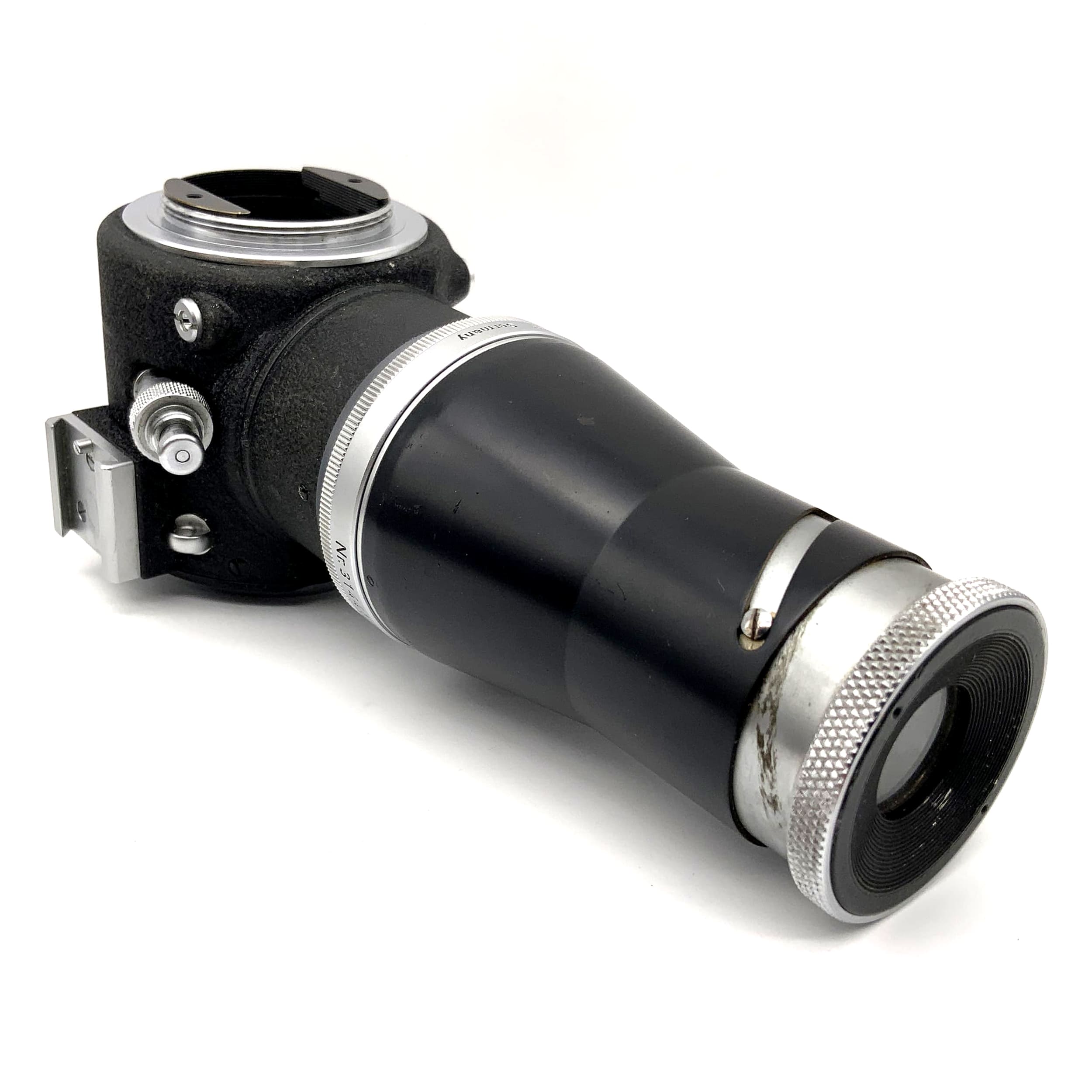 Leica Spiegelkasten Ozyxo Leitz Visoflex I mit Schornsteinsucher M39