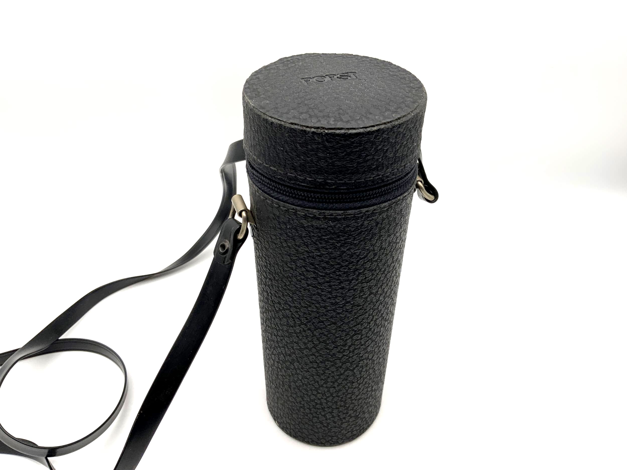 Porst Köcher schwarz ca.20x7cm Objektivtasche universell Hard Case Lens Case