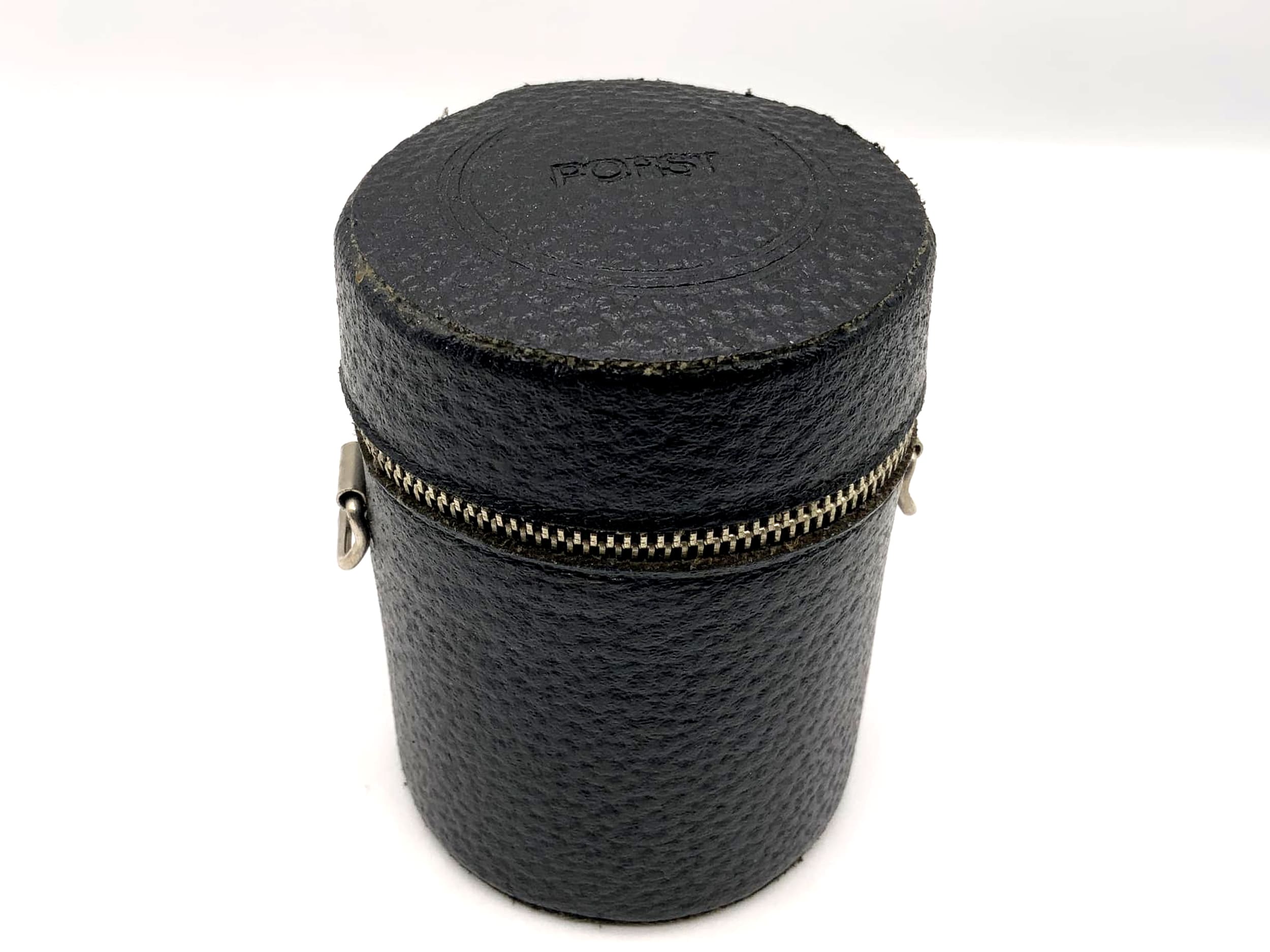 Porst Köcher schwarz ca.10x7cm Objektivtasche universell Hard Case Lens Case