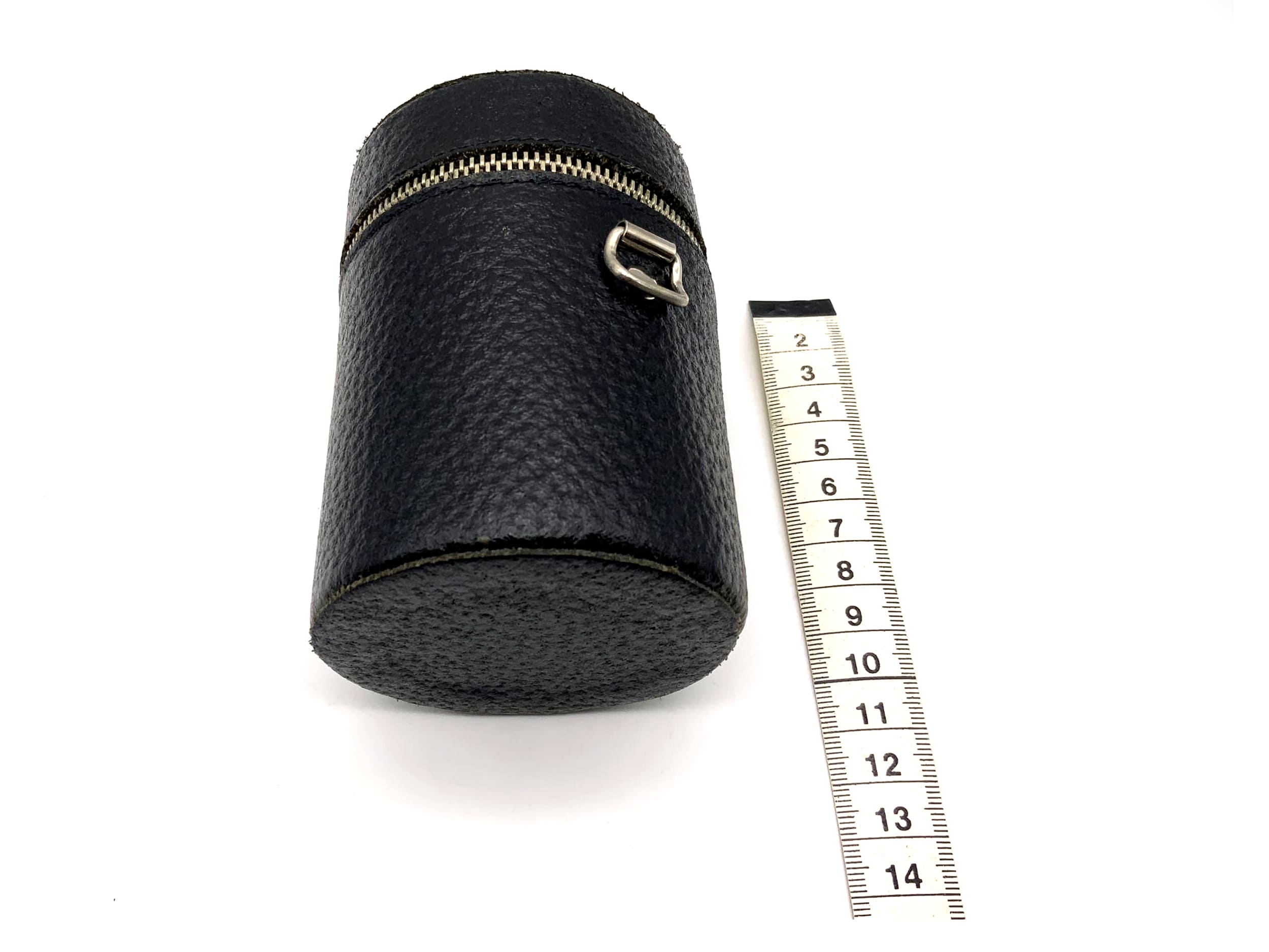 Porst Köcher schwarz ca.10x7cm Objektivtasche universell Hard Case Lens Case