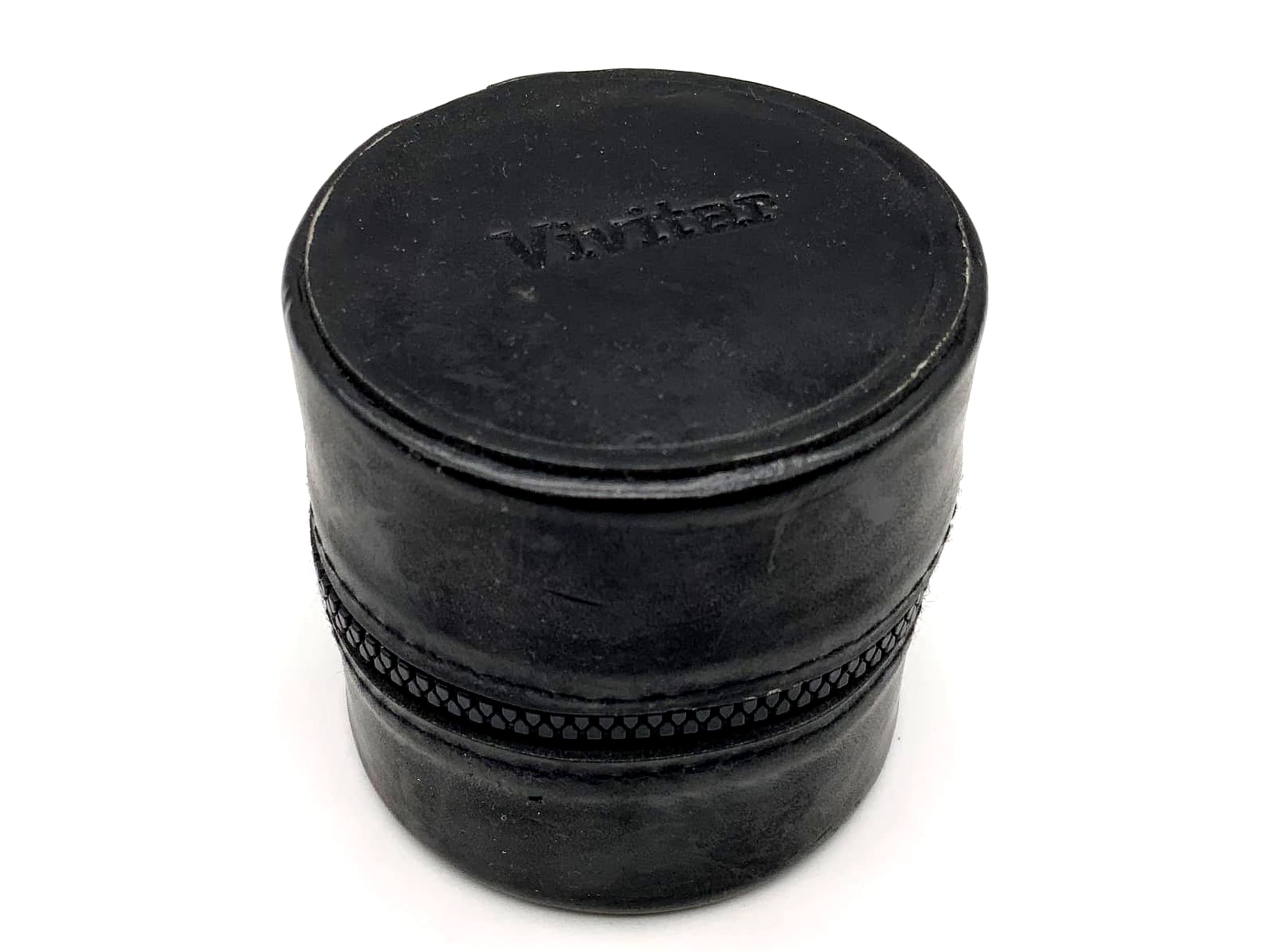 Vivitar Köcher schwarz ca.7,5x7cm Objektivtasche universell Hard Case Lens Case