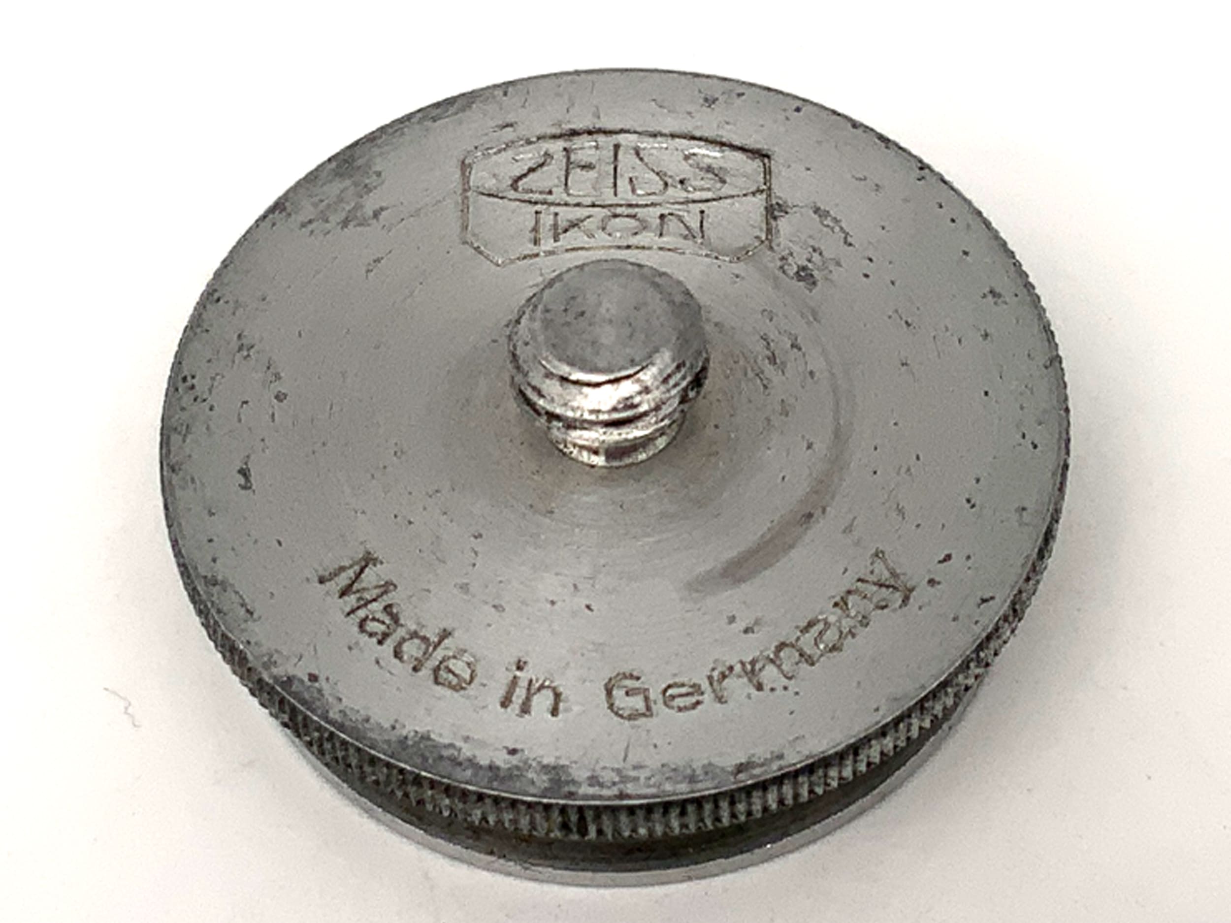 Zeiss Ikon large to small Stativadapter silber von großem auf kleines Gewinde