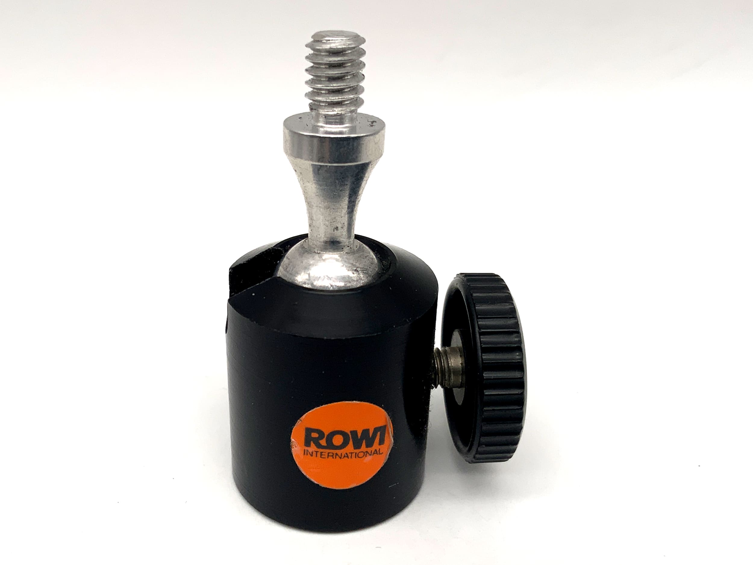 Rowi Stativkopf schwarz Mini Kugelkopf 1/4