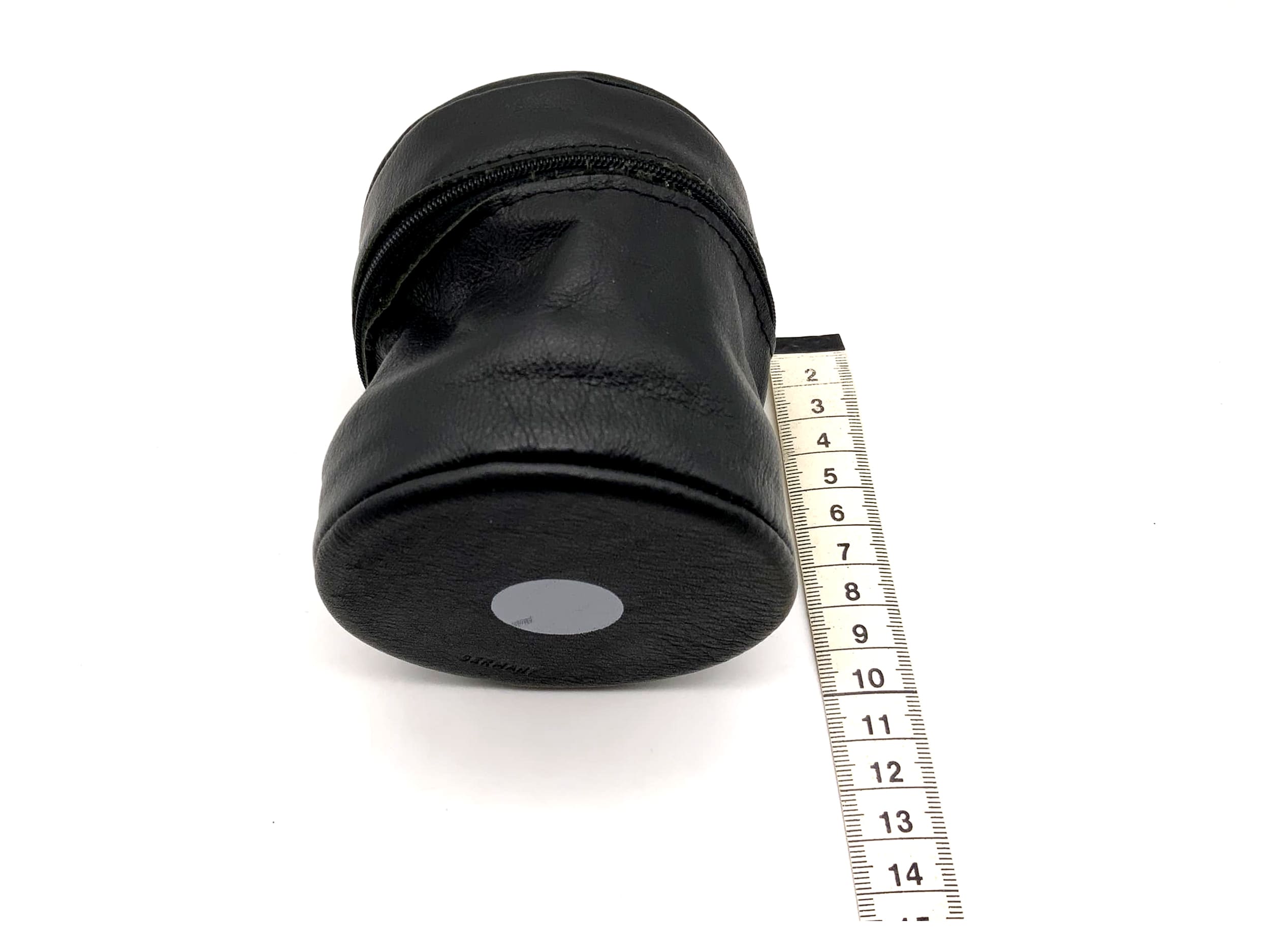 Leica Köcher schwarz ca.10x9cm Leder Objektivtasche universell Hard Lens Case