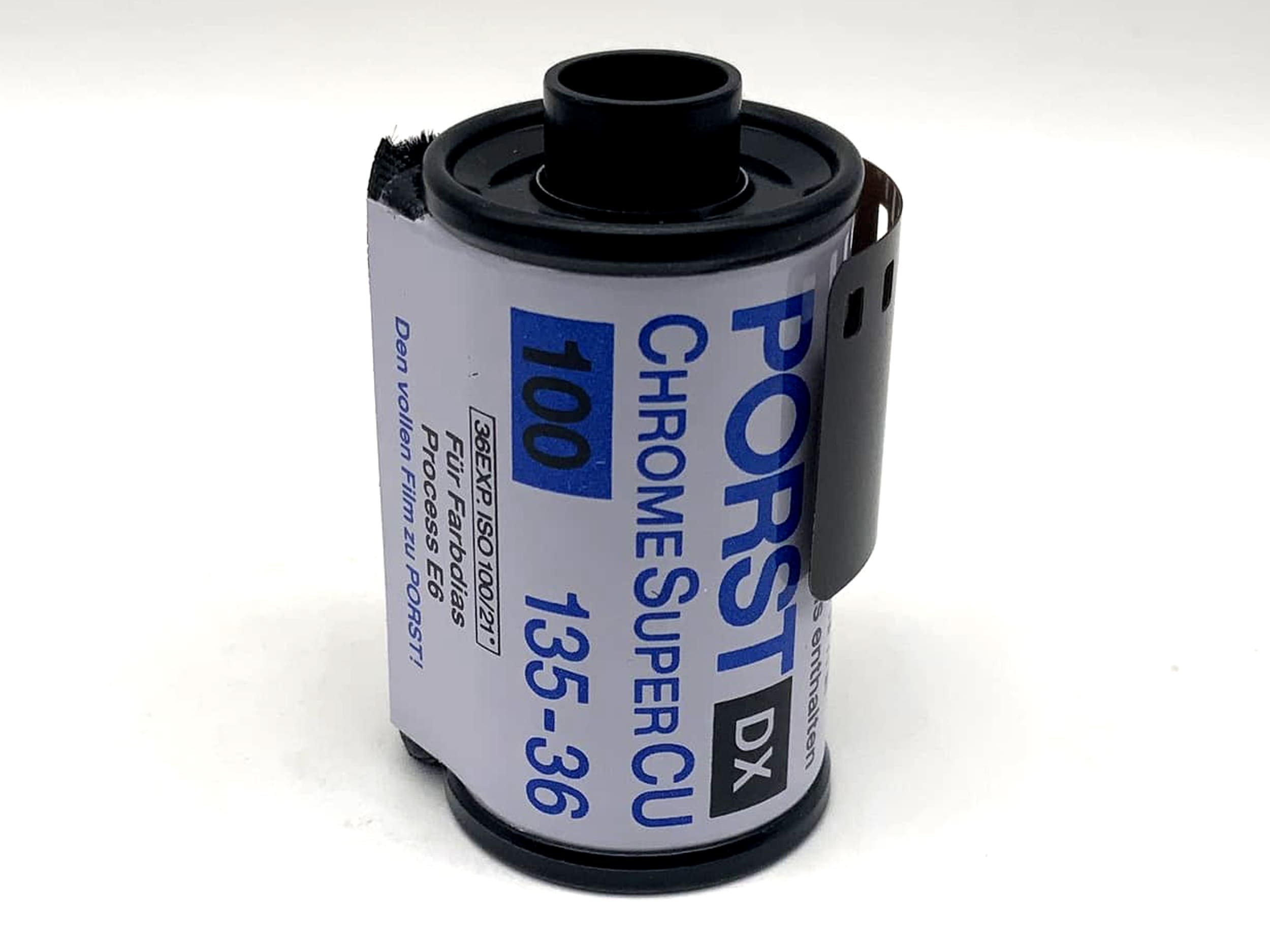 Porst 35mm/135 Print Film Farbe Chrome Super CU ISO 100 36 Bilder abgelaufen