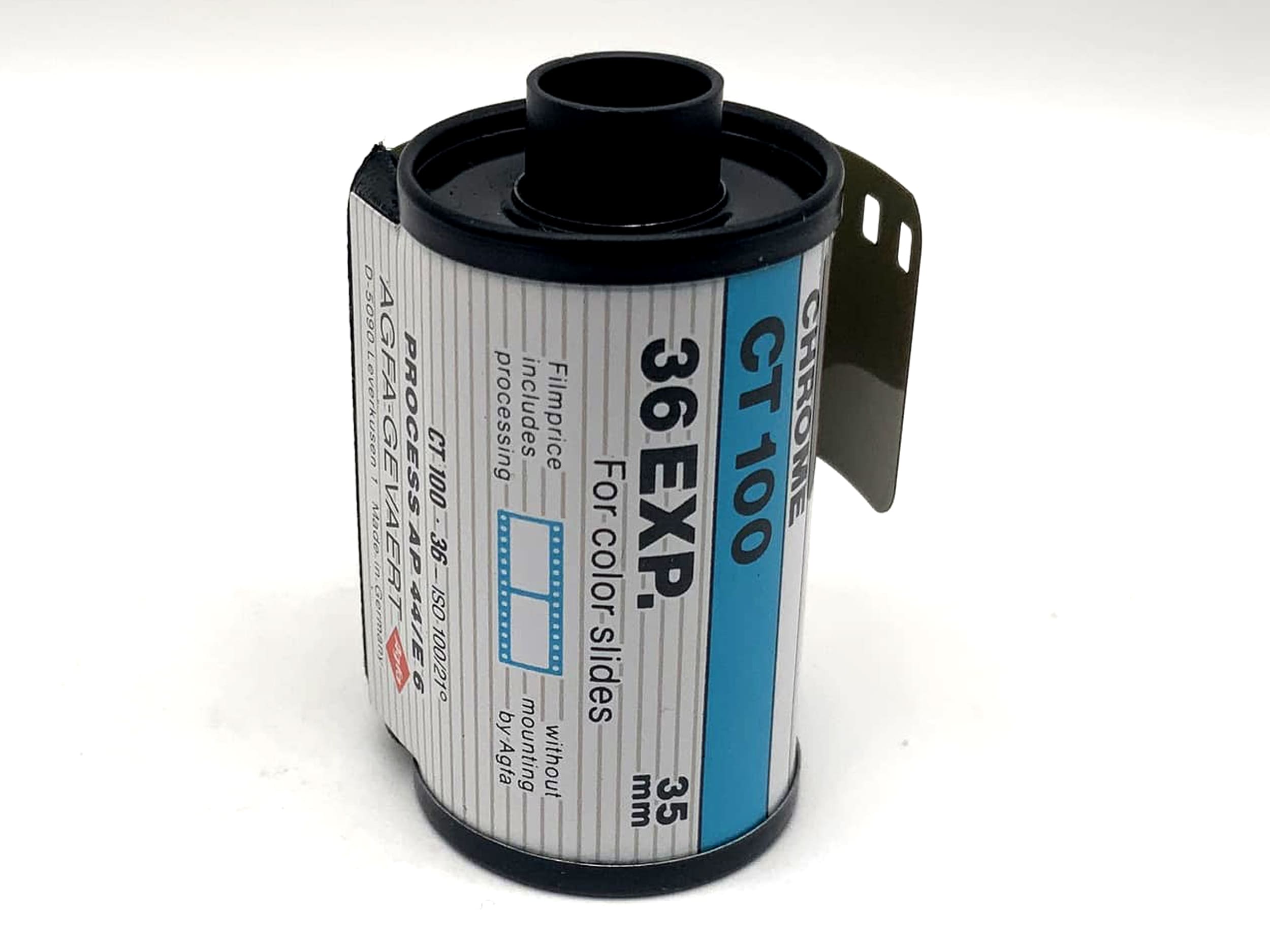 Agfa 35mm/135 Print Film Farbe Chrome CT100 DX 36 Bilder abgelaufen