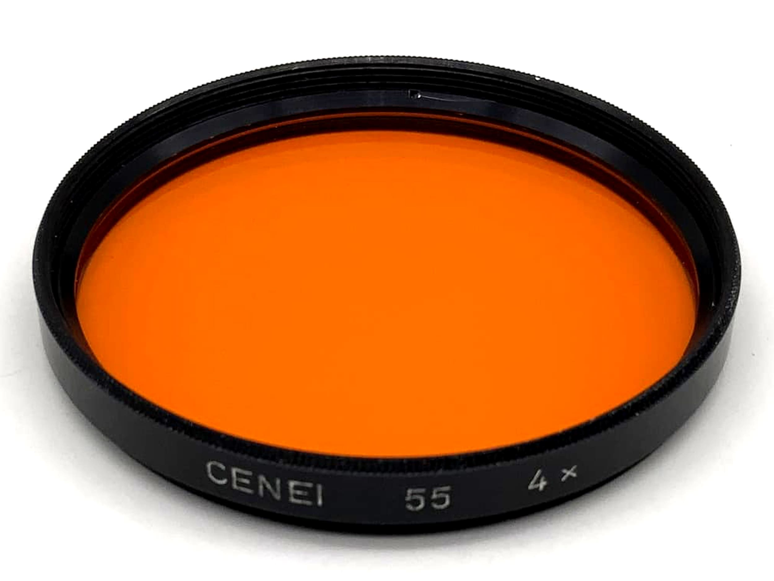 Cenei Farbfilter orange 4x Filter 55mm Kreisförmig Filtergewinde M55