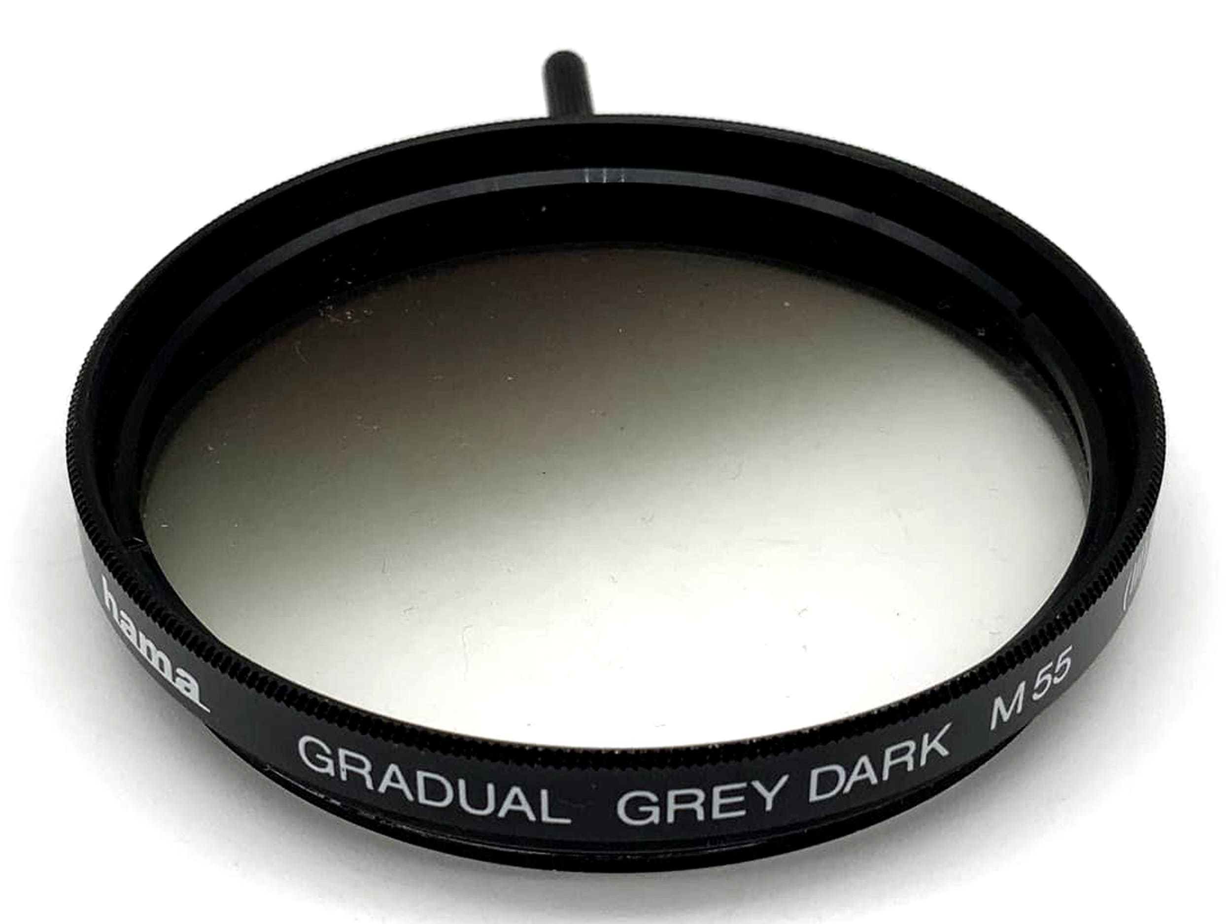 Hama Gradual dunkelgrau dark grey (III) Verlaufsfilter Filter 55mm M55
