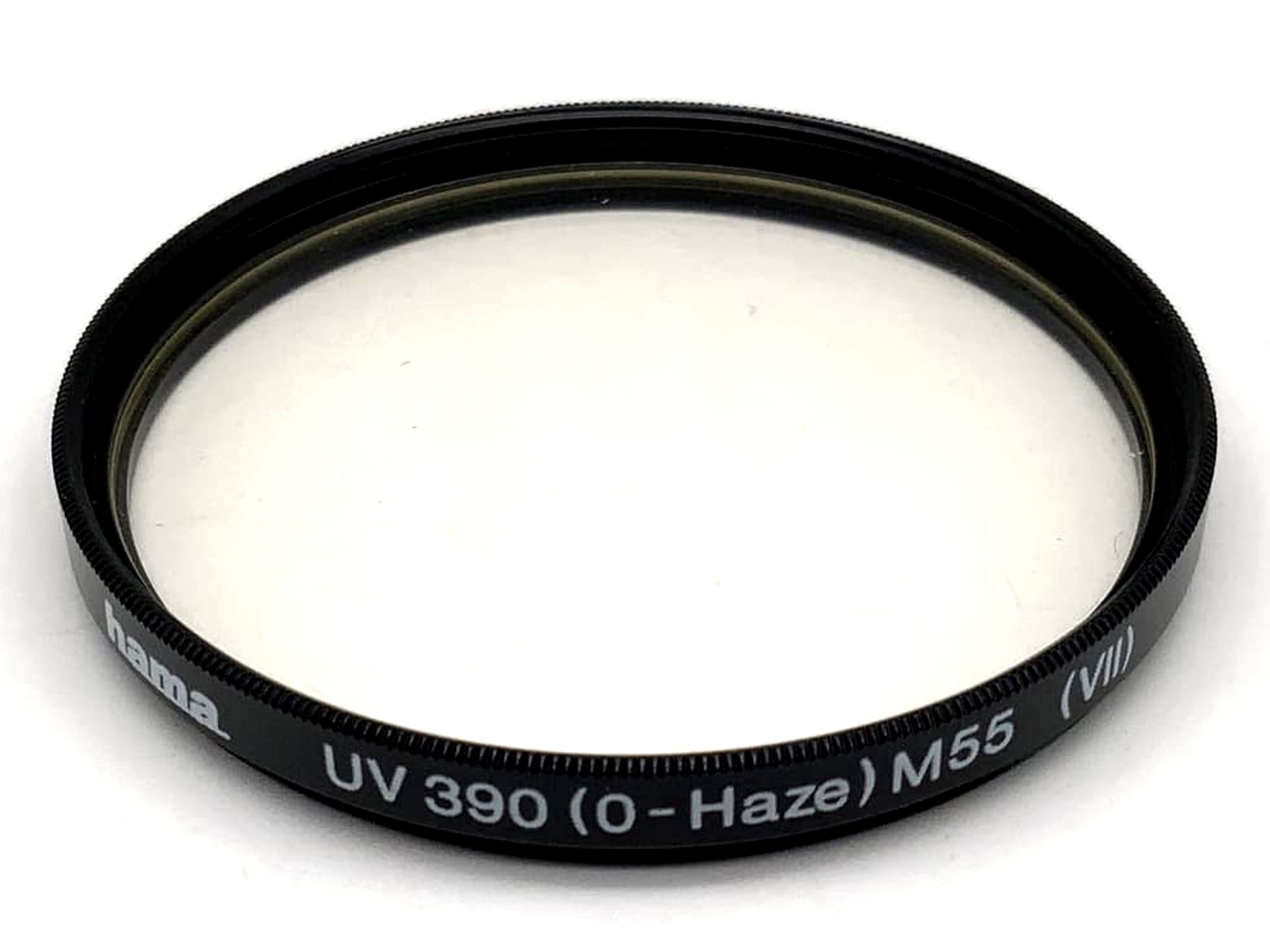 Hama UV HTMC-UV 390 (0-Haze) (VII) Filter 55mm Kreisförmig Filtergewinde M55
