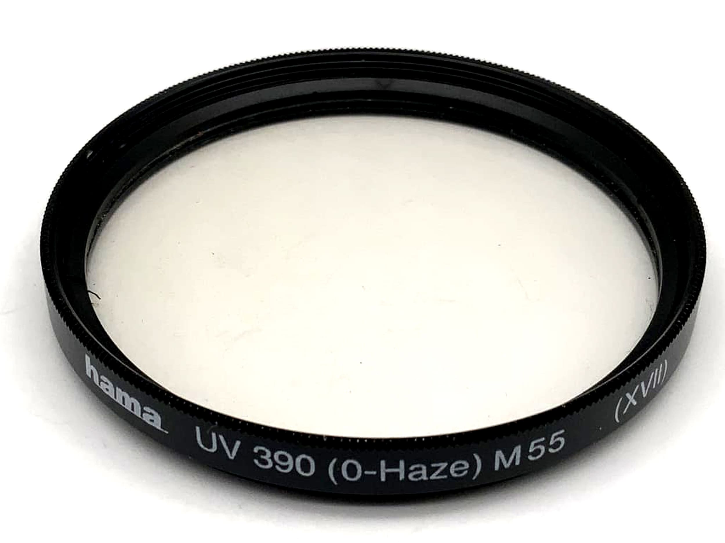Hama UV 390 (0-Haze) (XVII) Filter 55mm Kreisförmig Filtergewinde M55