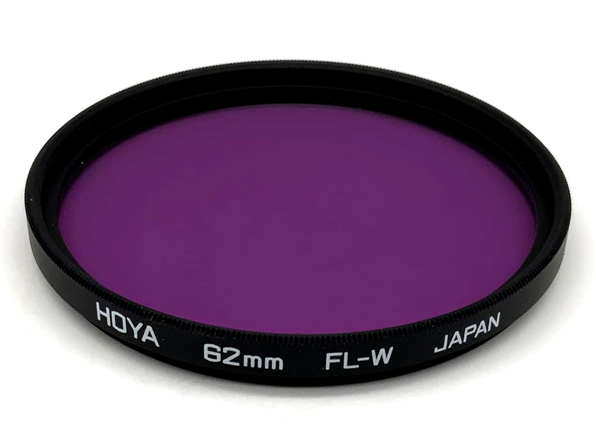 Hoya Korrekturfilter FL-W Lila Purple Farbfilter Filter 62mm Filtergewinde M62