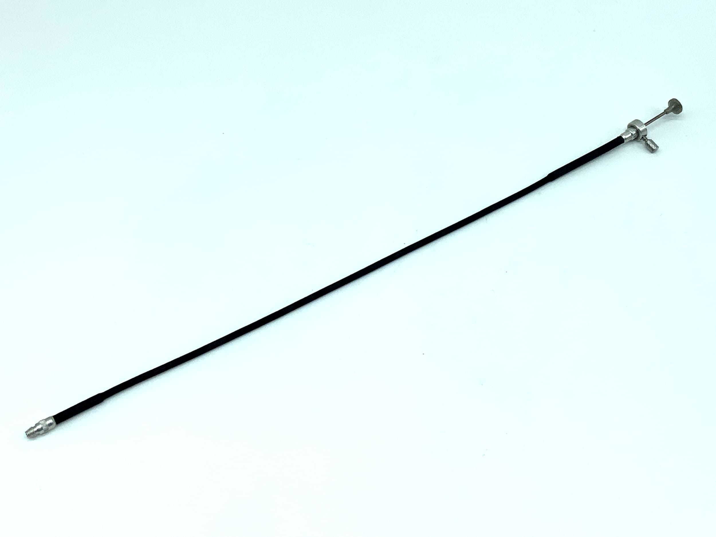 Drahtauslöser schwarz ca.30cm mit Feststeller Fernauslöser cable release