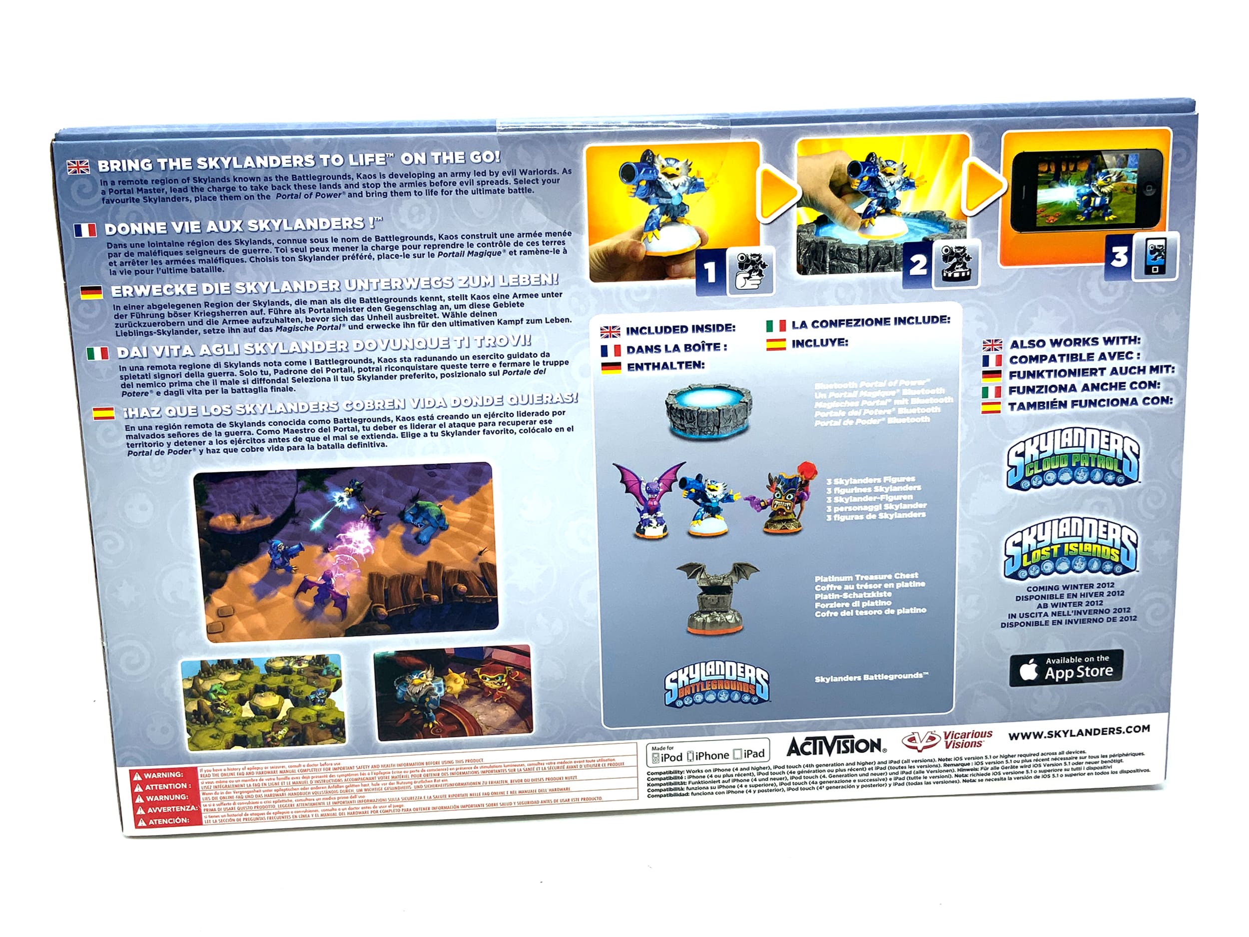 Skylanders Battlegrounds Starterset Royal Double Trouble Iphone starter Pack Neu