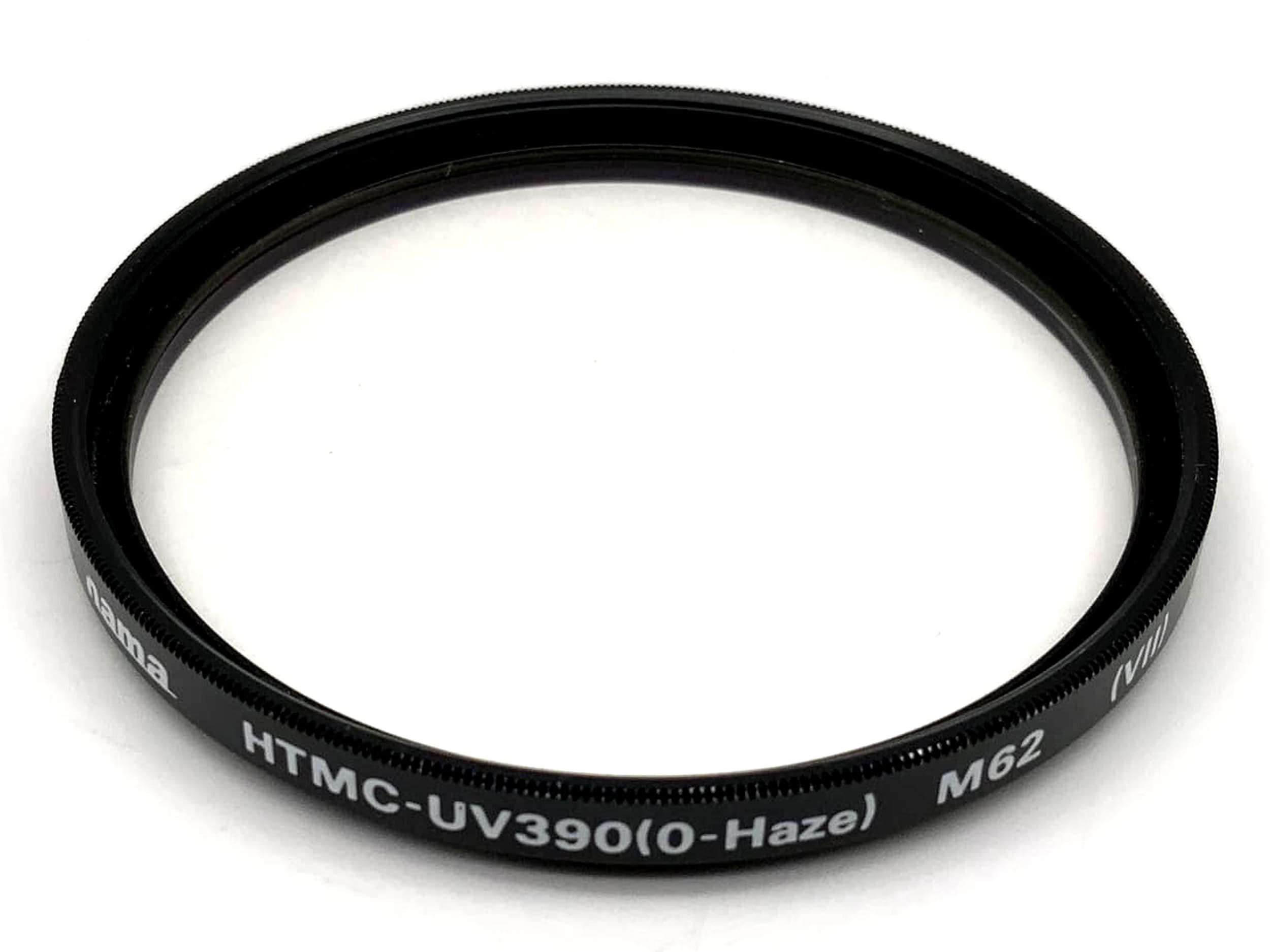 Hama UV HTMC-UV390 (0-Haze) (VII) Filter 62mm Kreisförmig Filtergewinde M62
