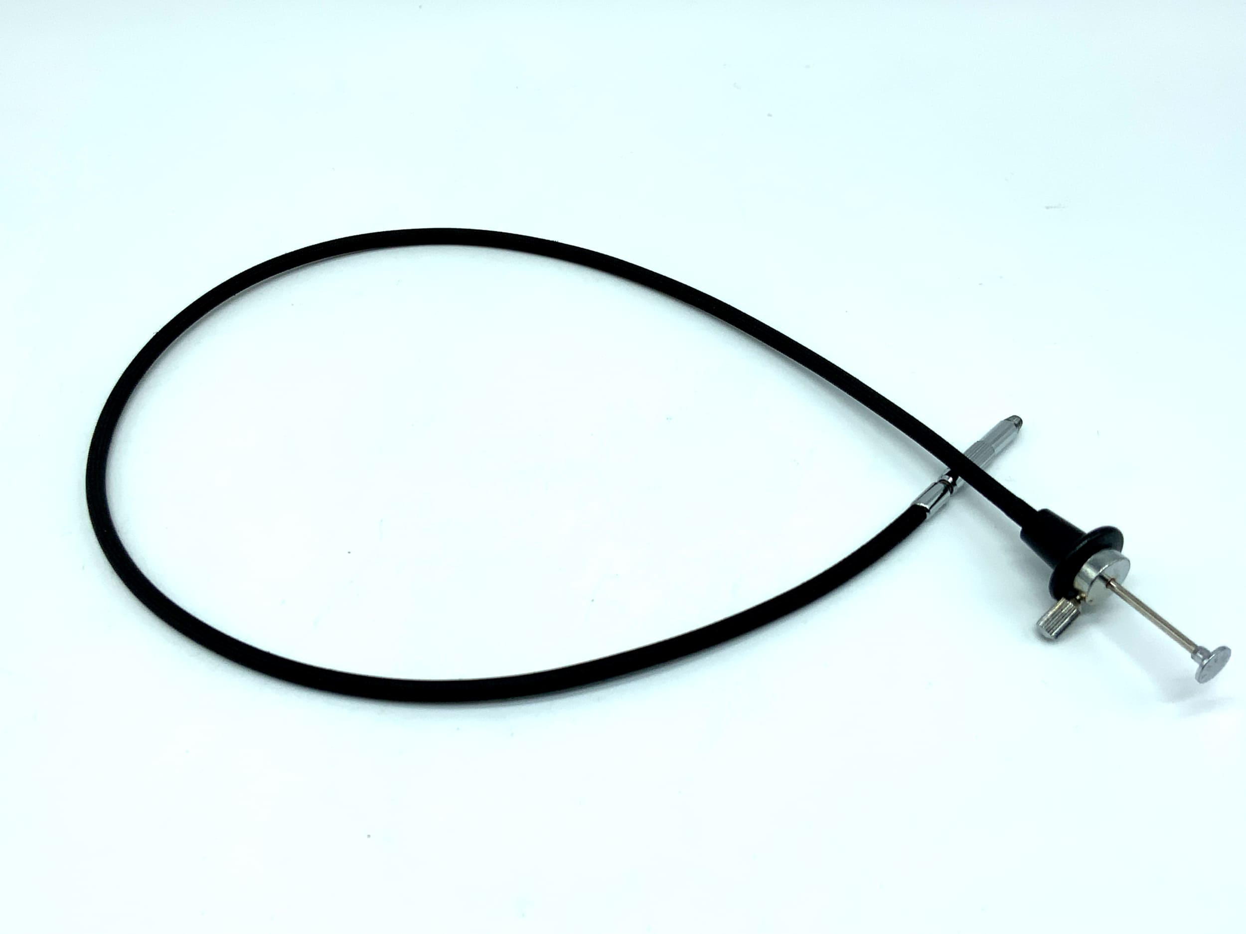 Drahtauslöser schwarz ca.50cm mit Feststeller Fernauslöser cable release