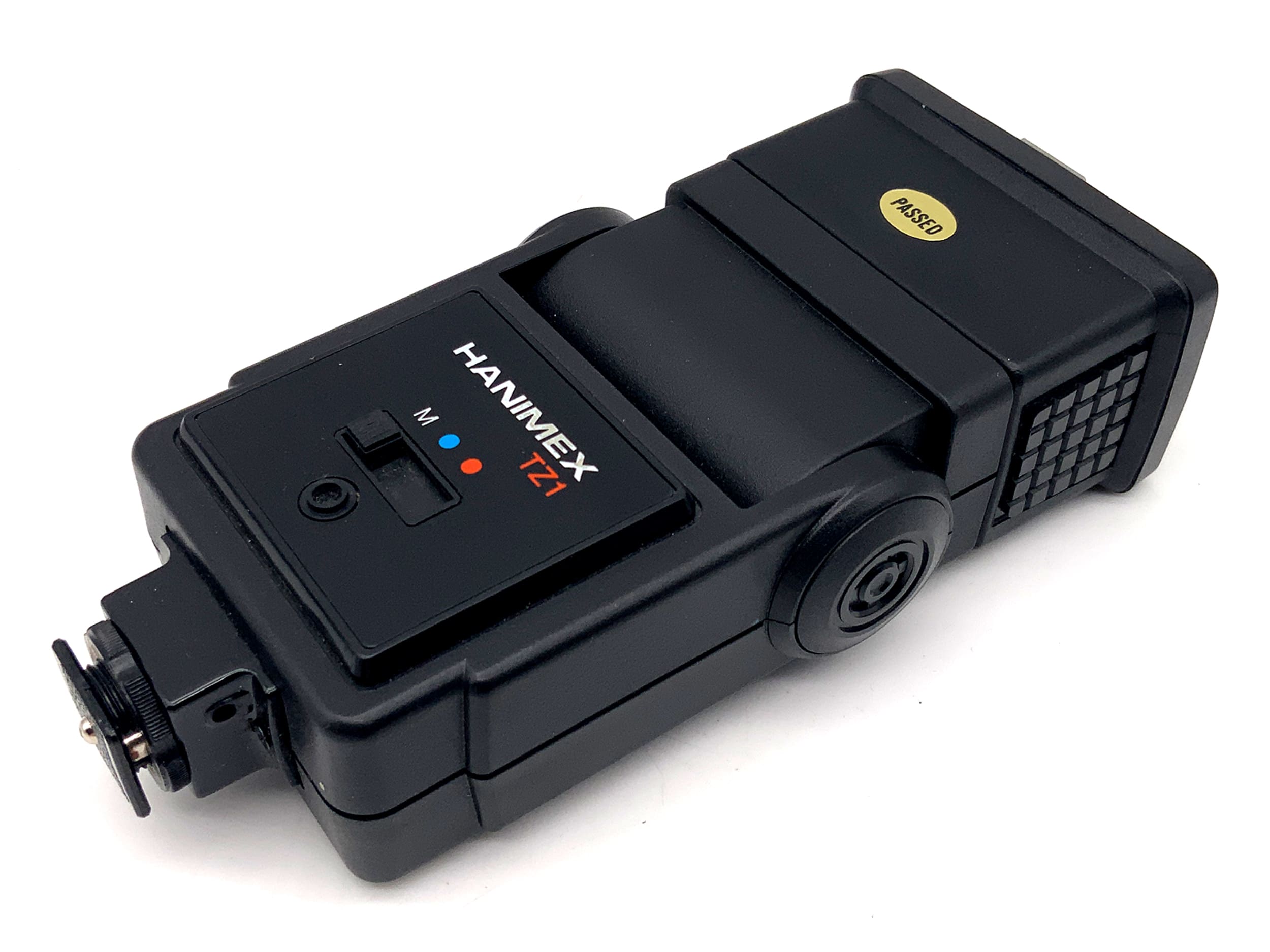 Hanimex TZ1 Blitzgerät Mittelkontakt universal Kamera Blitz Aufsteckblitz Flash