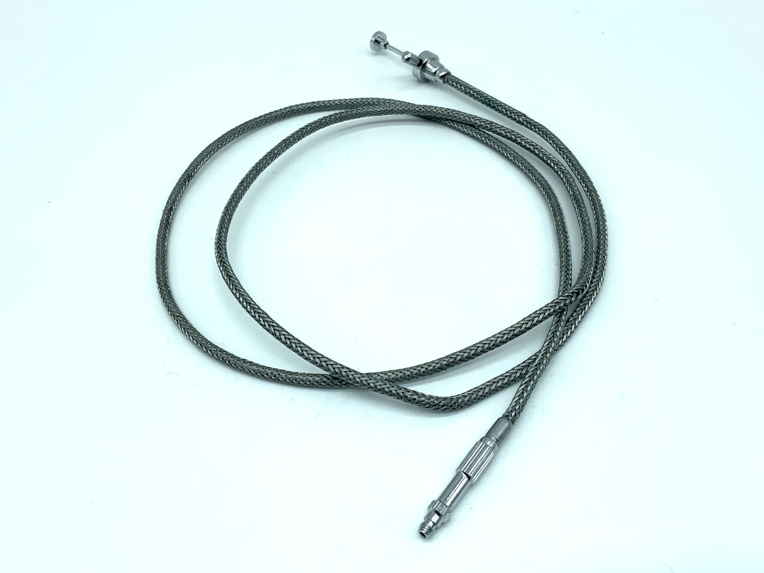 Drahtauslöser silber ca.90cm mit Feststeller Fernauslöser cable release