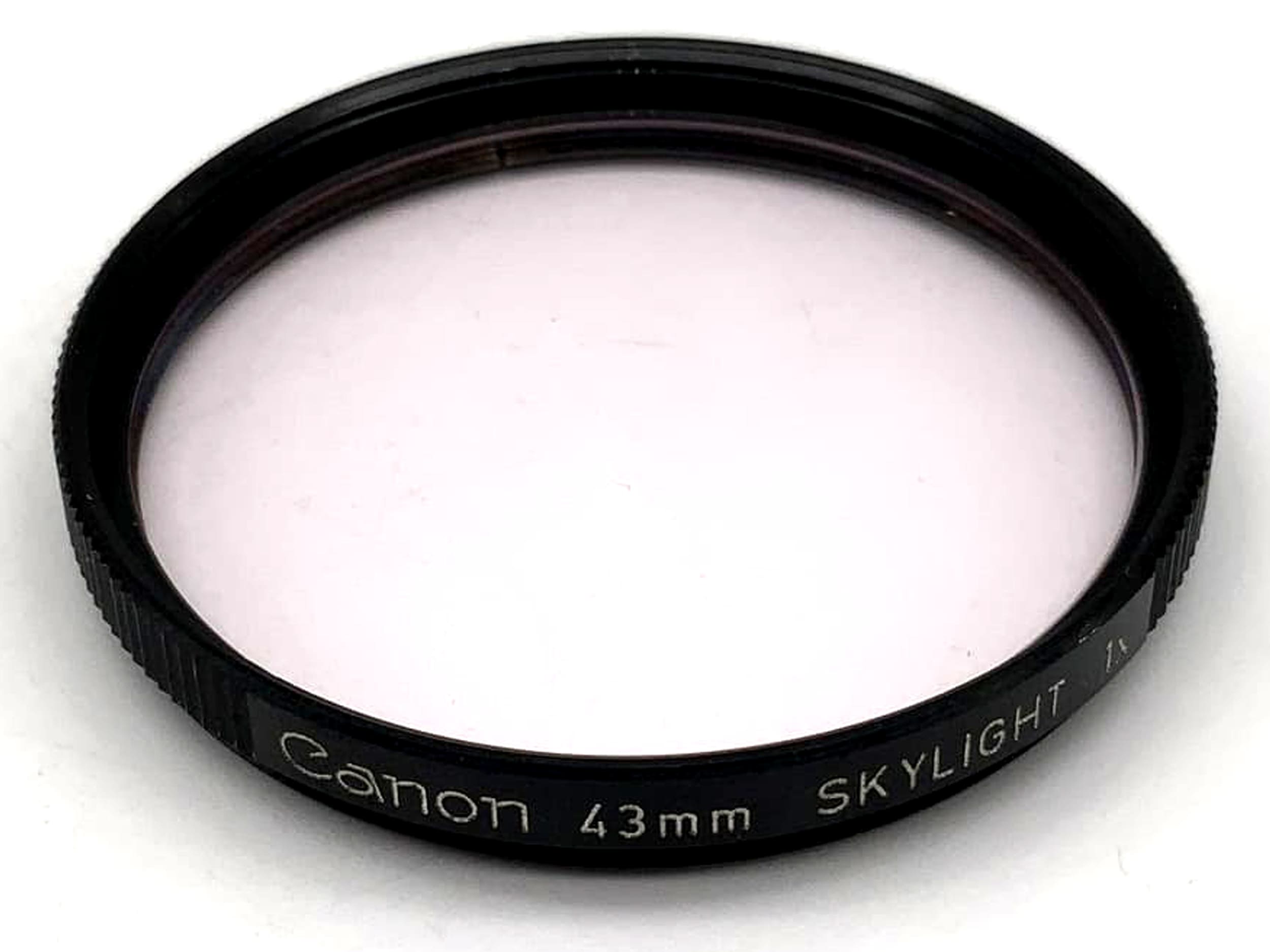 Canon Skylight 1x Filter 43mm Kreisförmig Filtergewinde M43