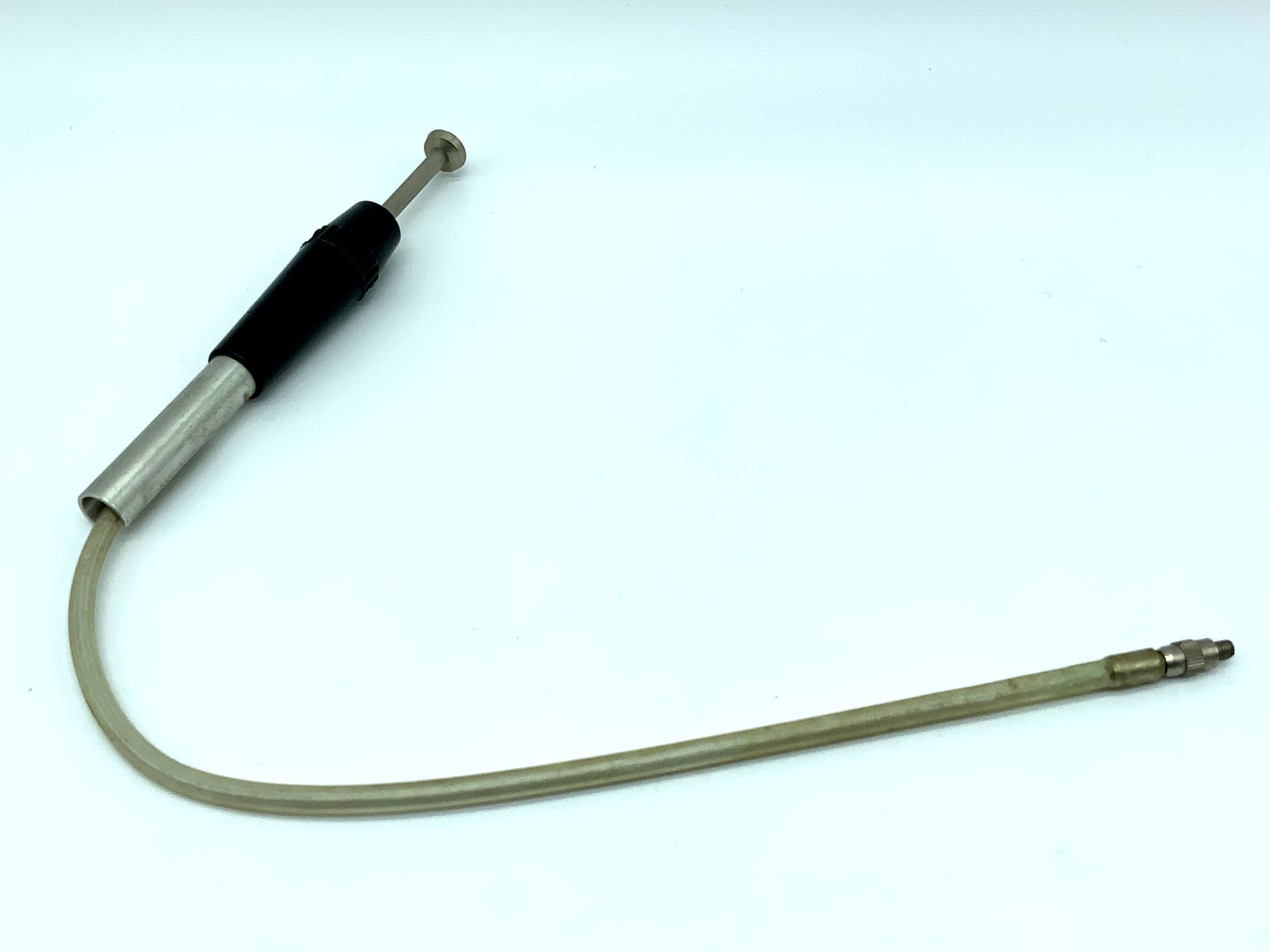 Prontor AGC Drahtauslöser weiß ca.30cm Fernauslöser cable release Kabelauslöser