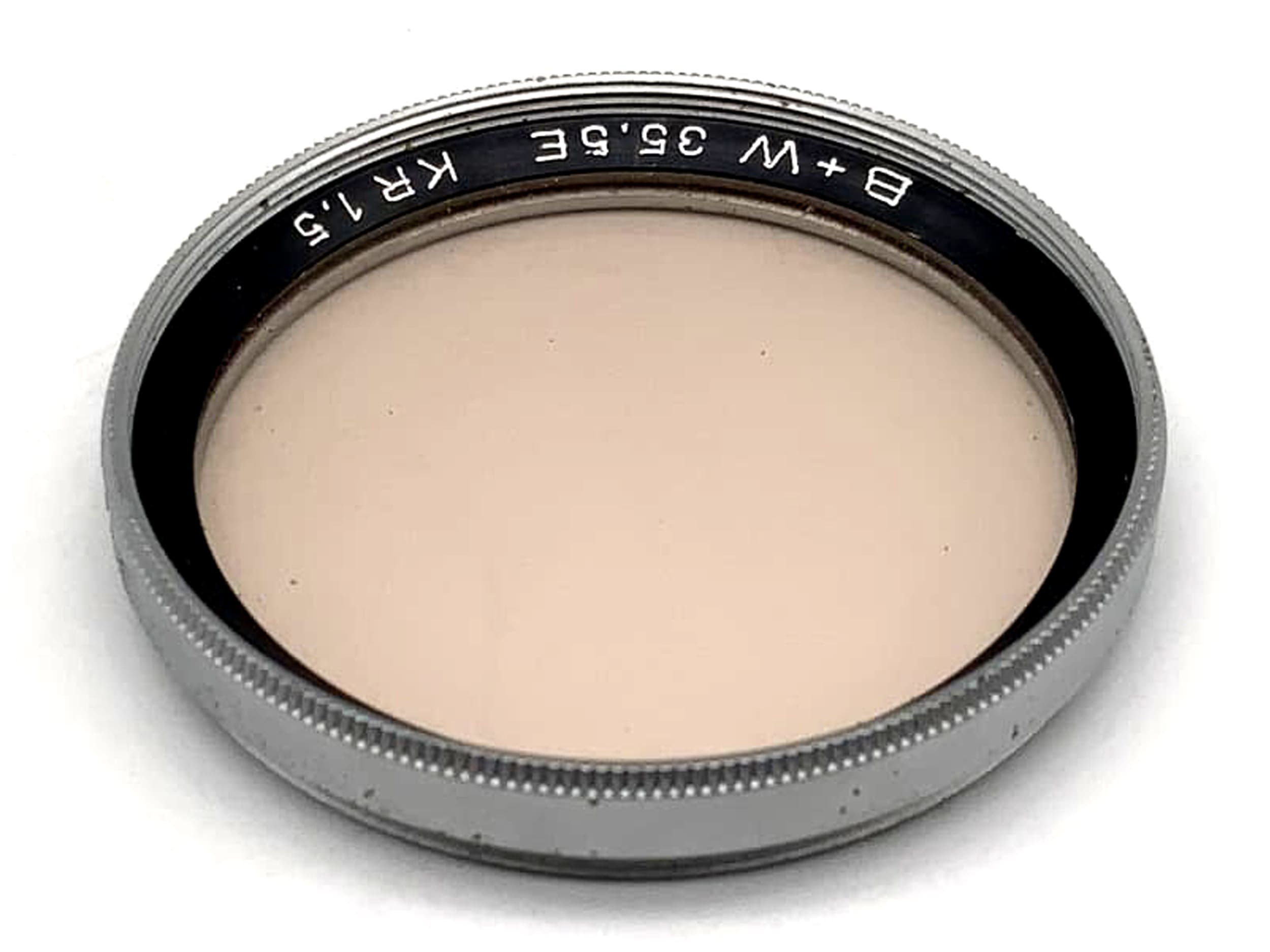 B+W KR1.5 Filter 35,5mm Kreisförmig Filtergewinde M35