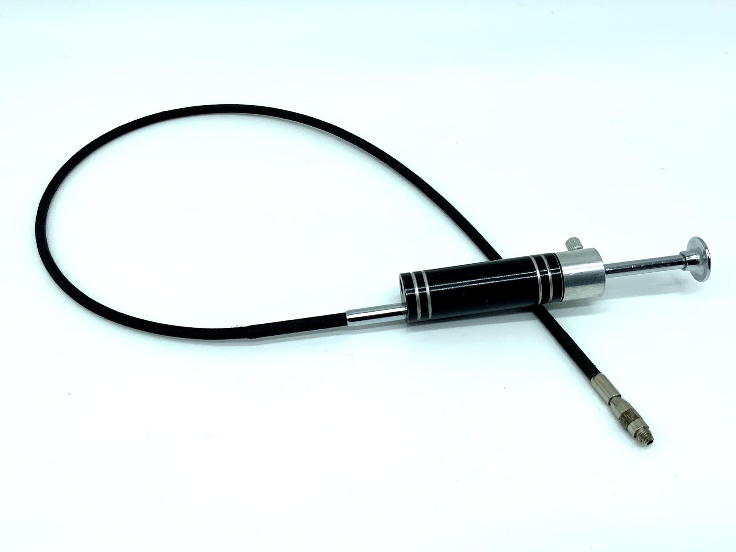 Prontor AGC Drahtauslöser schwarz ca.45cm mit Feststeller Fernauslöser