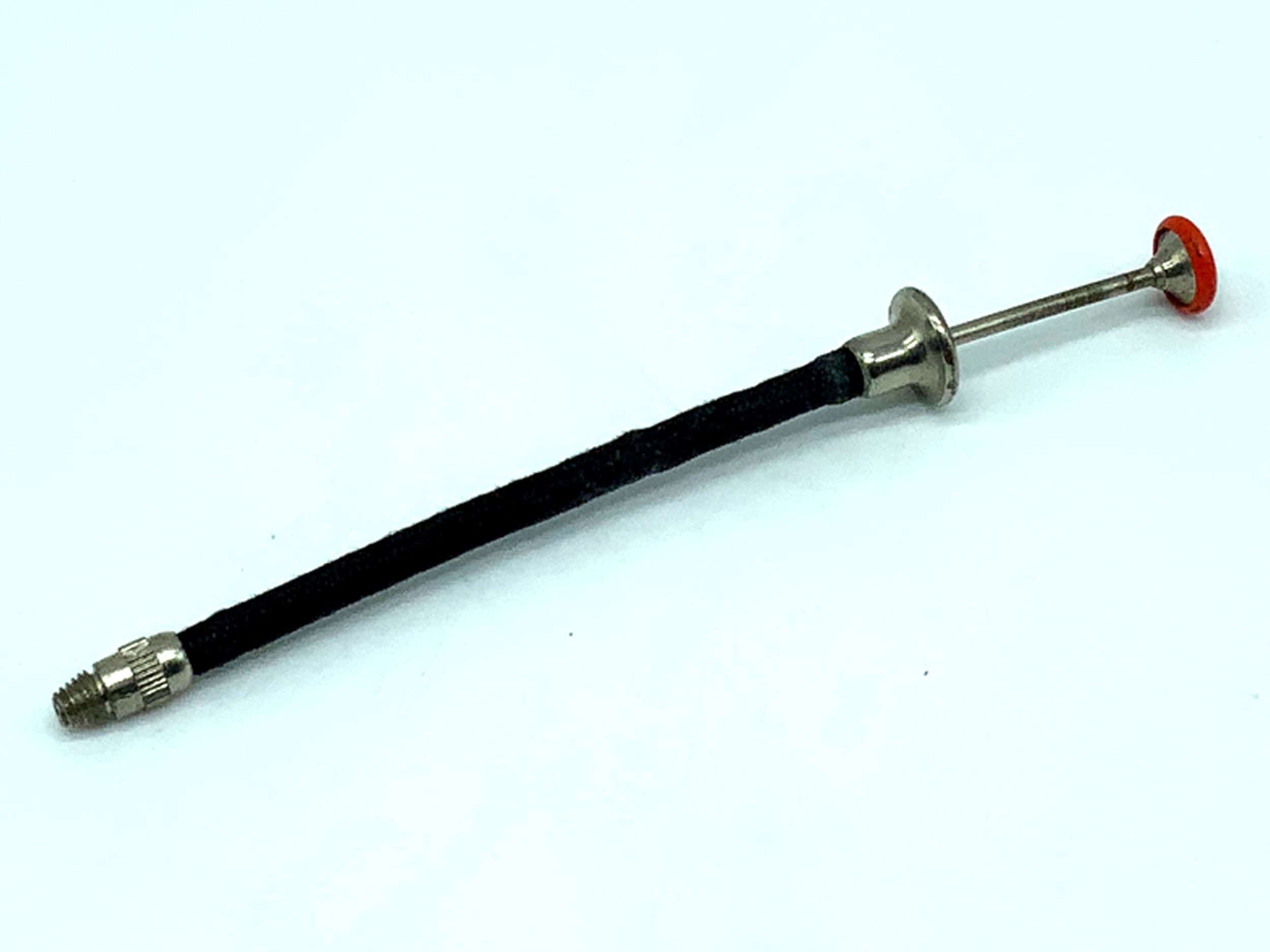 Zeiss Ikon Drahtauslöser schwarz/rot ca.7cm Fernauslöser cable release