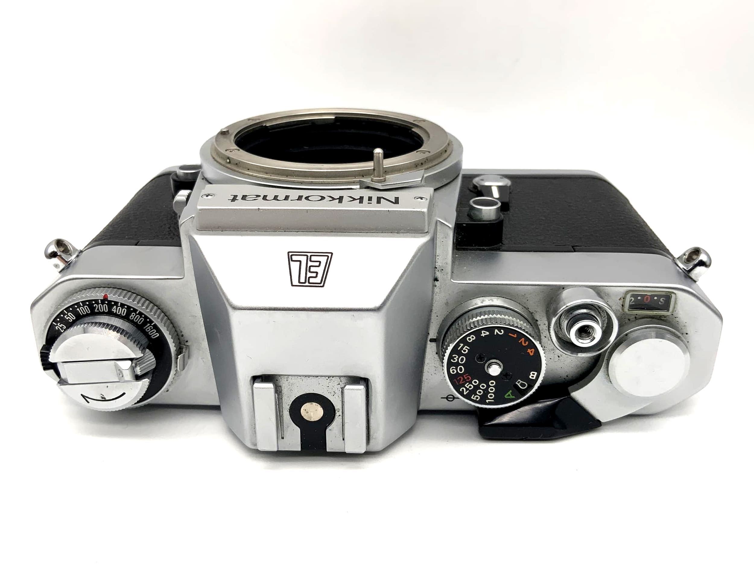 Nikkormat EL 35mm Spiegelreflexkamera SLR analog Body Gehäuse (Nikon F)