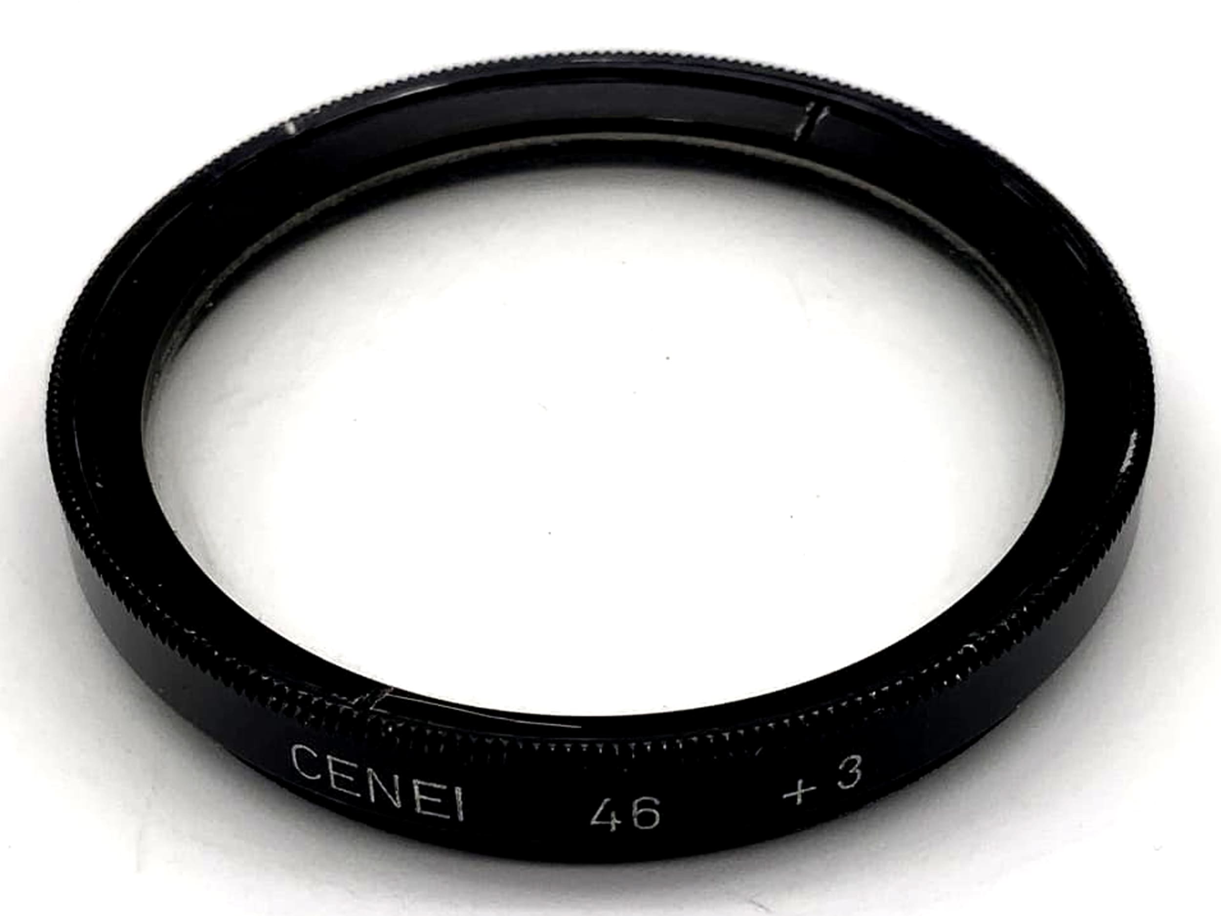 Cenei Close-Up +3 Filter 46mm Kreisförmig Filtergewinde M46