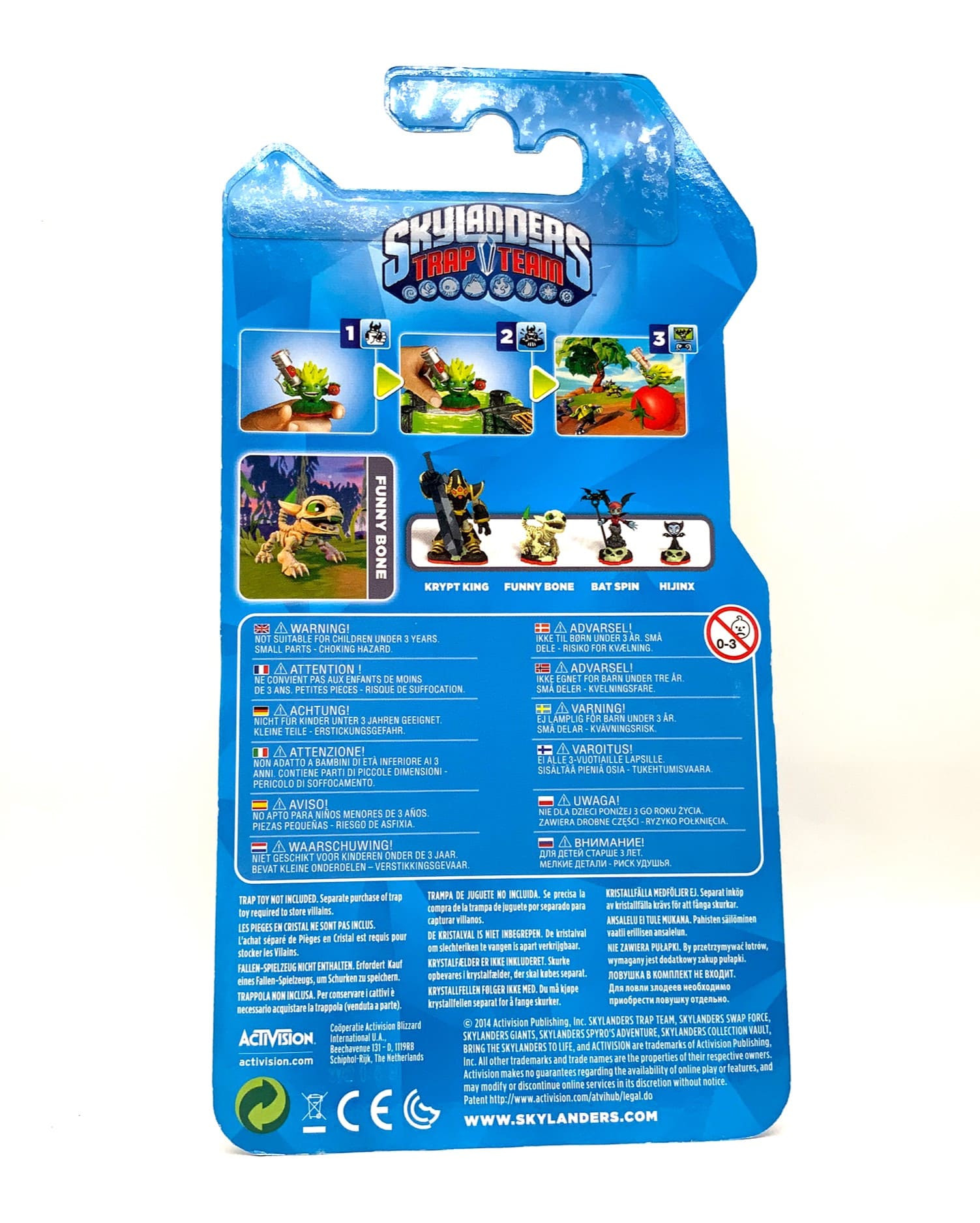 Skylanders Trap Team Funny Bone in OVP