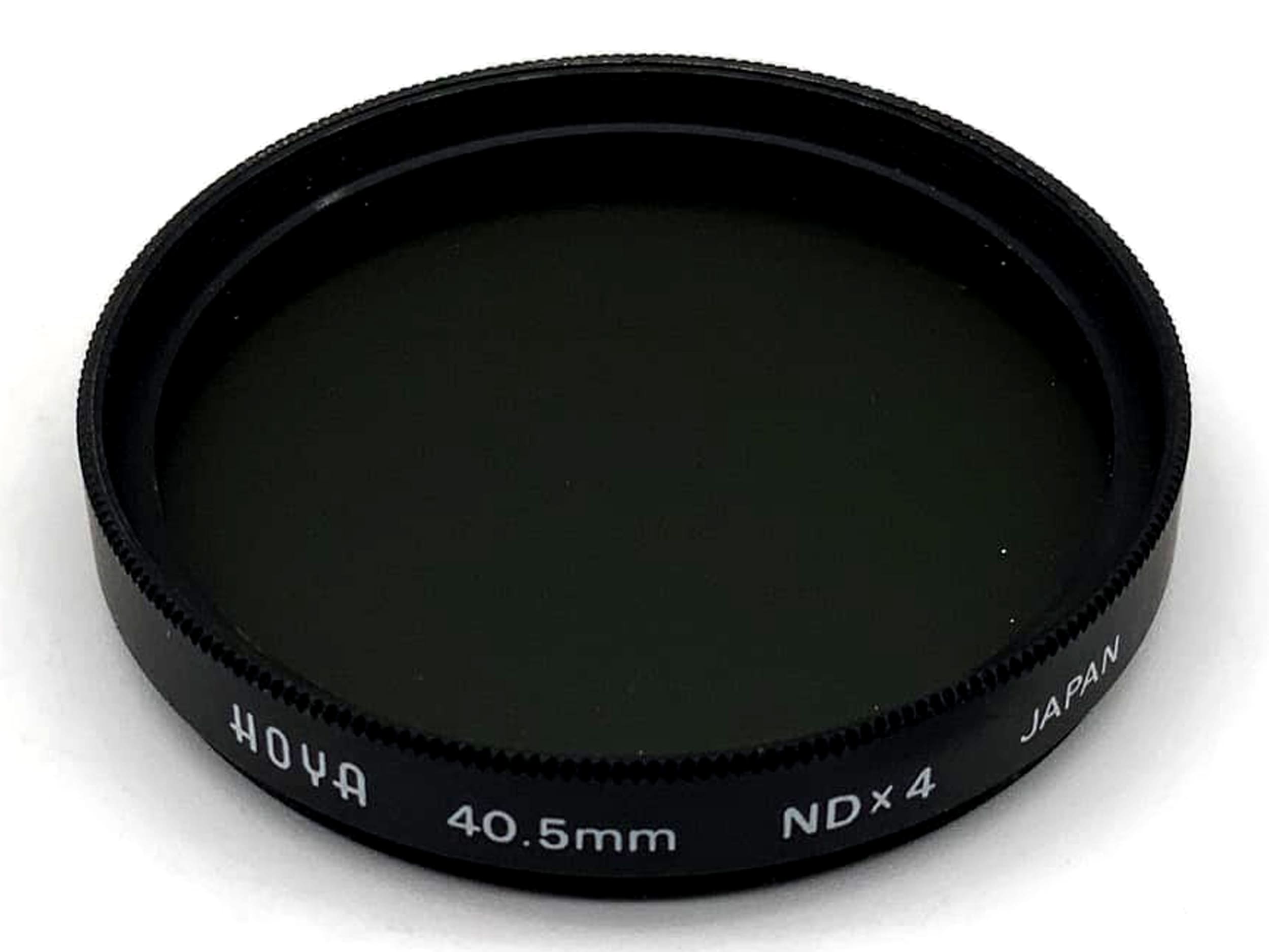 Hoya Graufilter ND x4 Filter 40,5mm Kreisförmig Filtergewinde M40