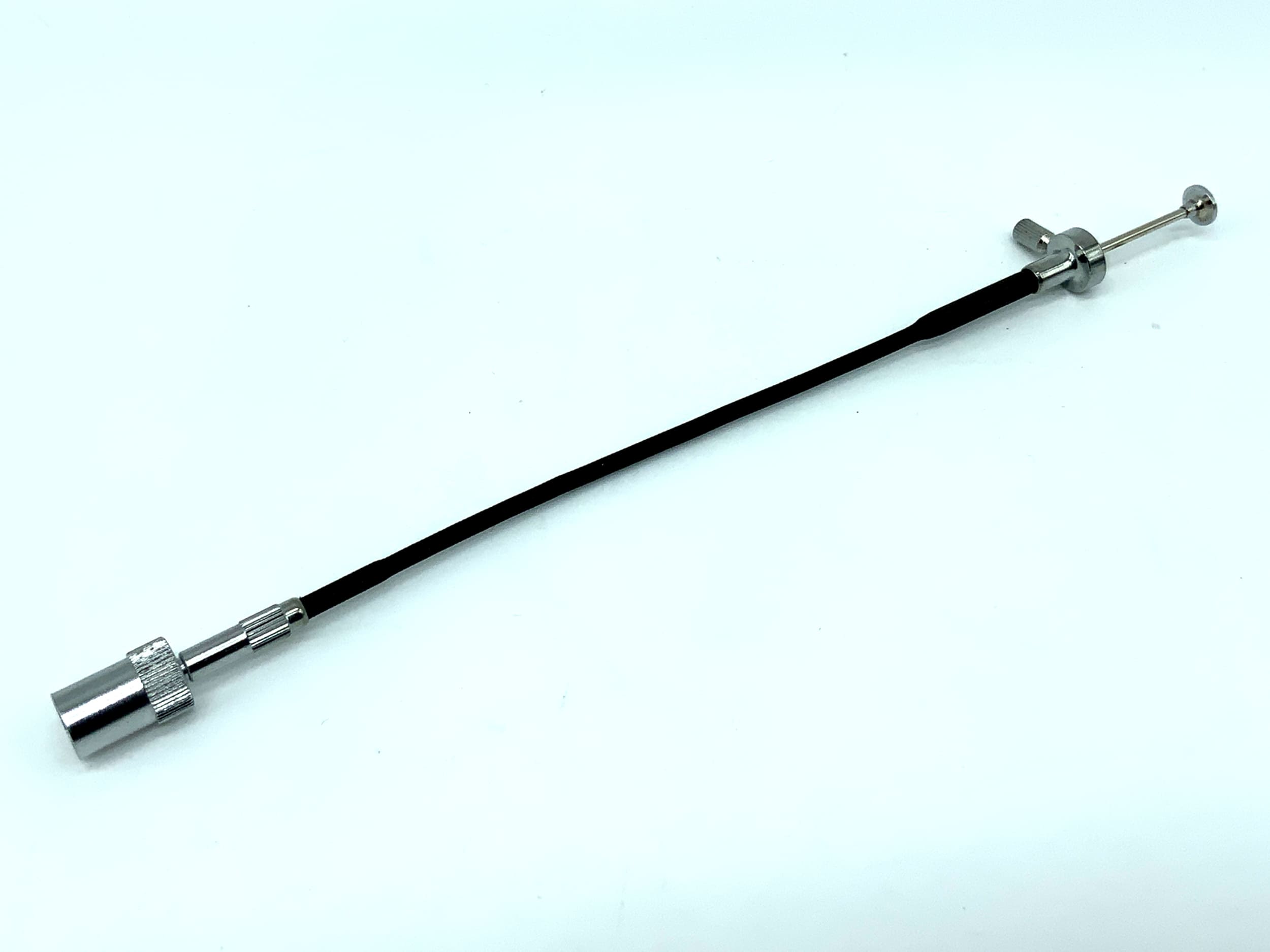 Drahtauslöser schwarz ca.15cm mit Feststeller für Leica Glocke Fernauslöser