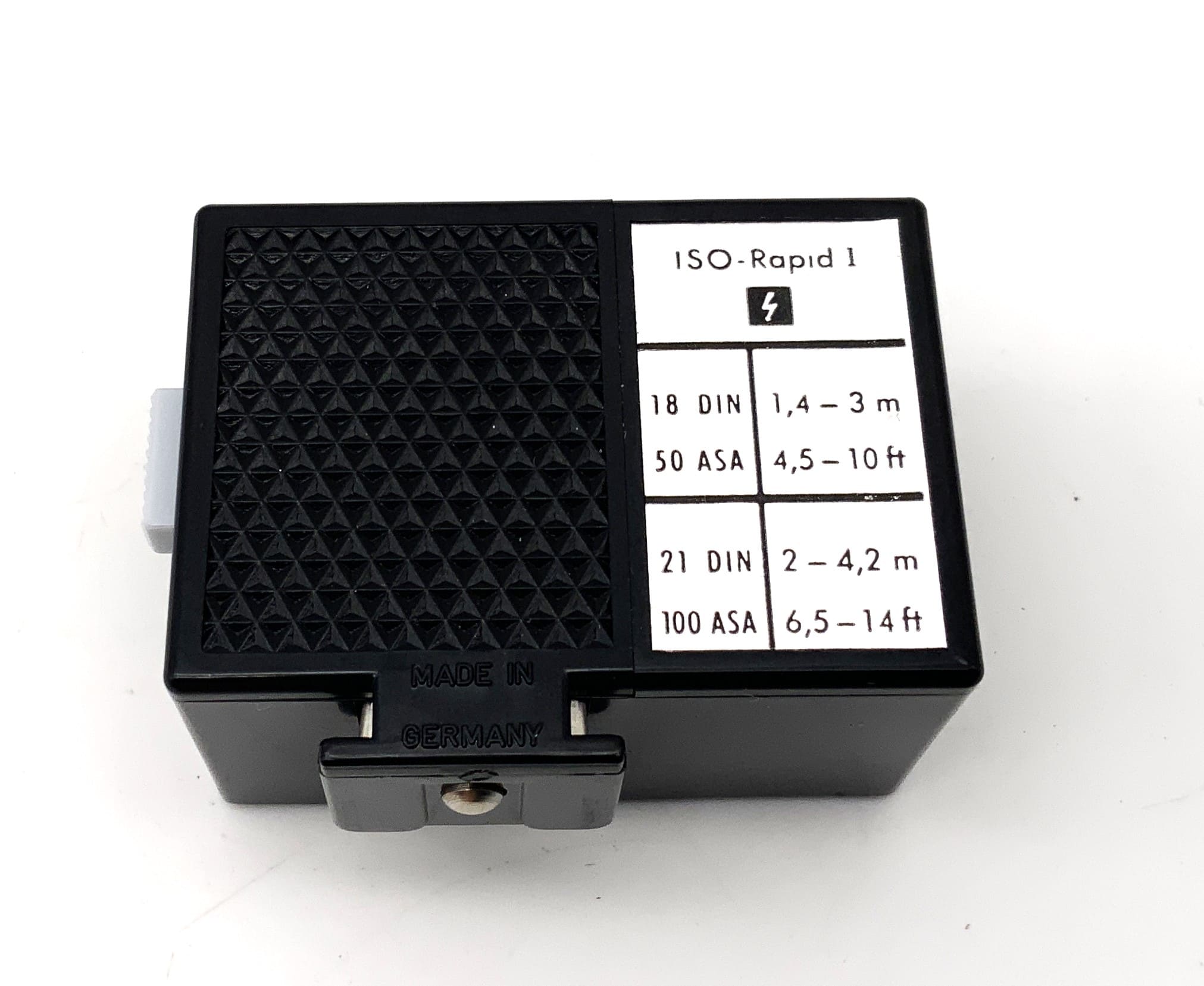 Agfa ISO Blitzgerät ohne Lampen Kamera Blitz Aufsteckblitz Flash Licht