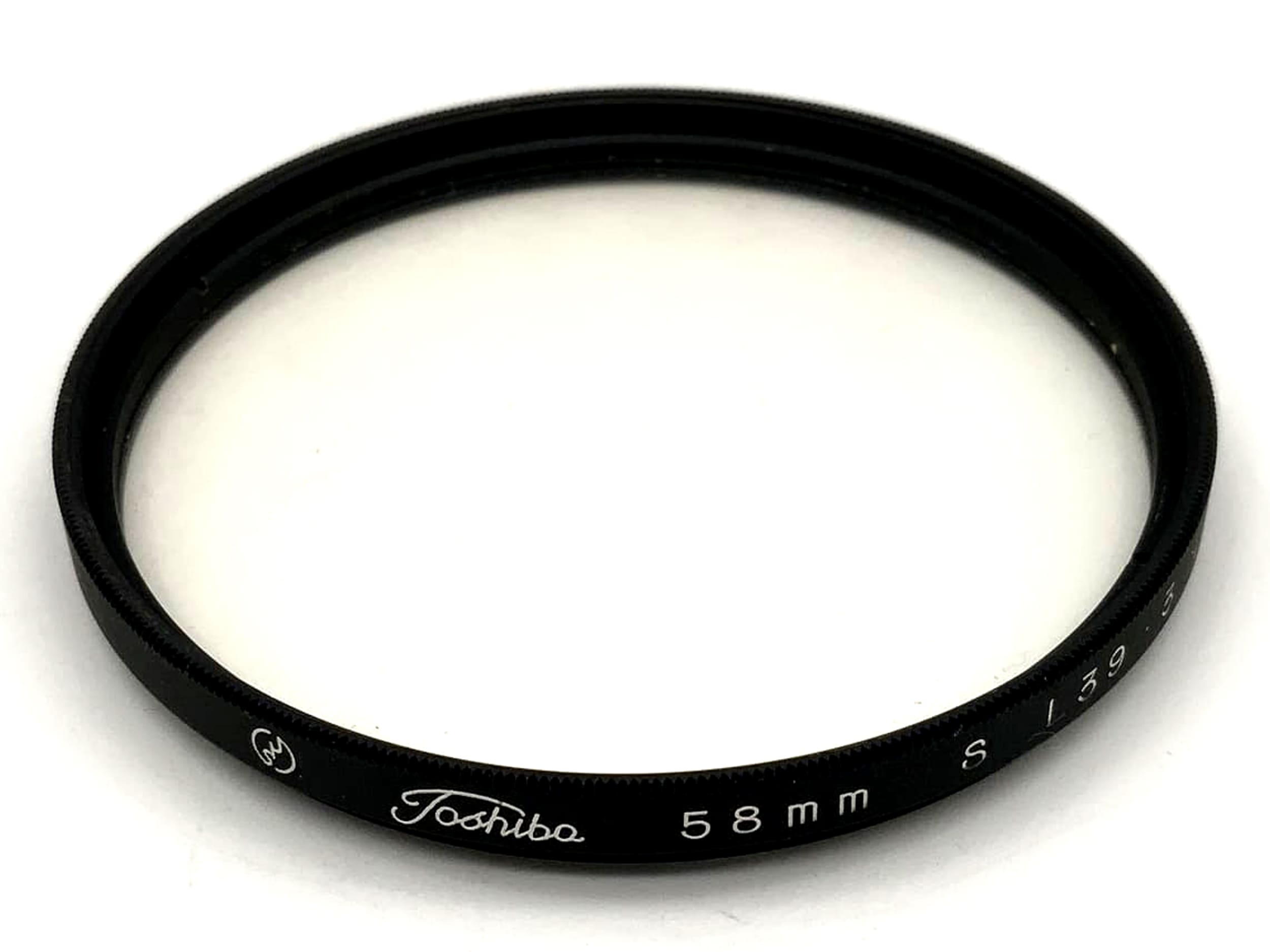 Toshiba UV S L39.3 Filter 58mm Kreisförmig Filtergewinde M58