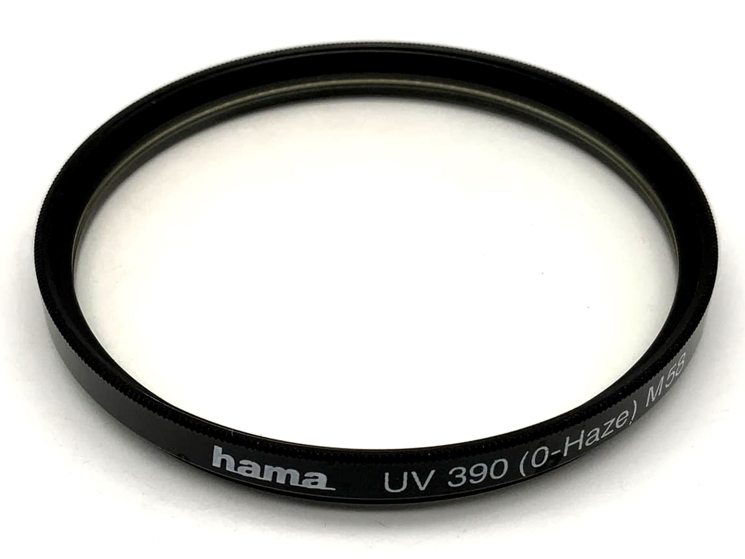Hama UV 390 (0-Haze) (IV) Filter 58mm Kreisförmig Filtergewinde M58