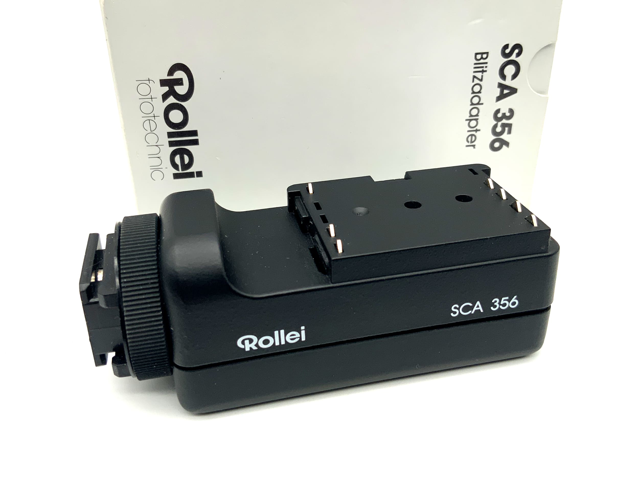 Rollei SCA 356 Blitzadapter für Rolleiflex TTL Hotshoe Blitzhalter in OVP