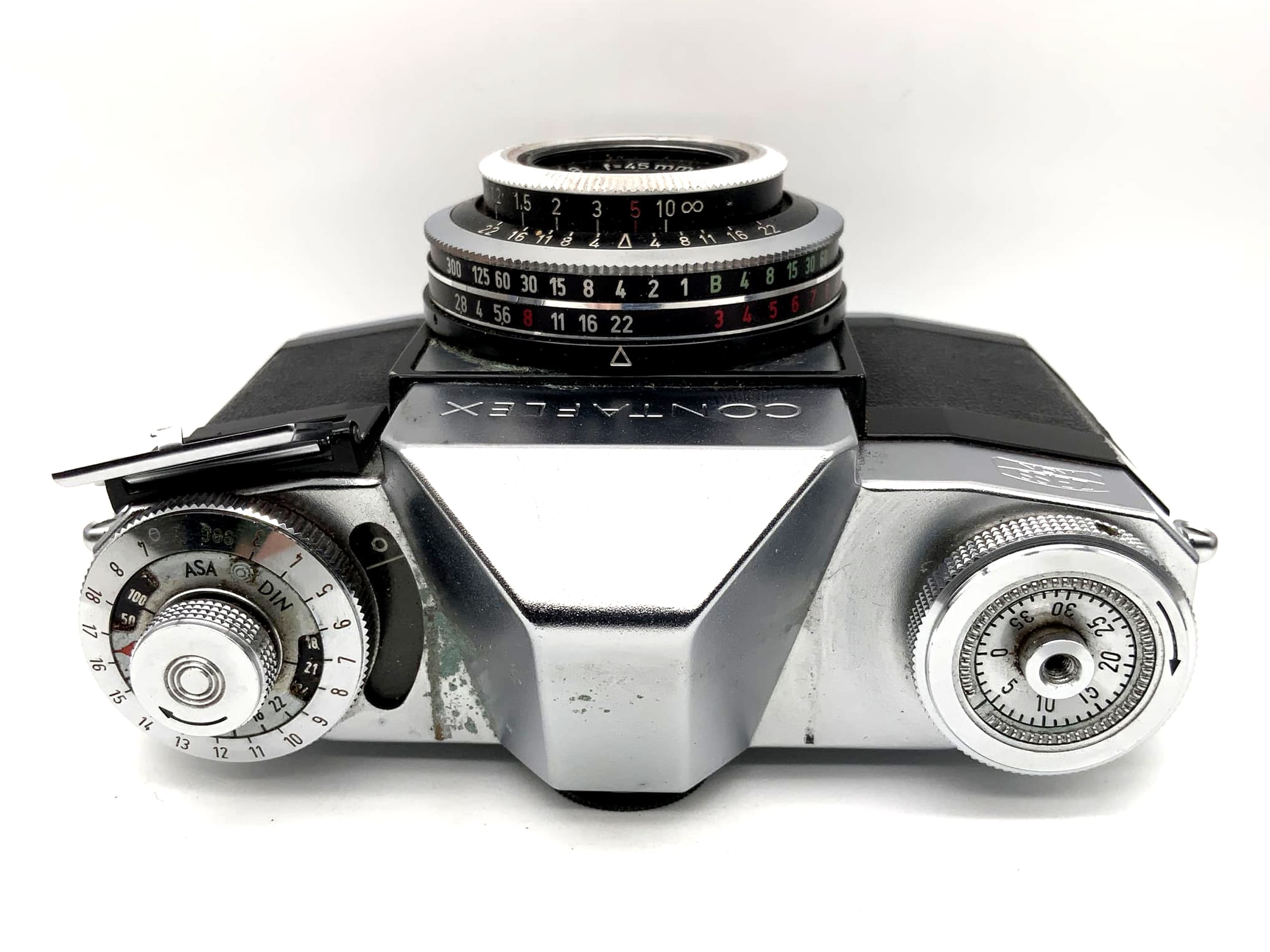 Zeiss Ikon Contaflex 35mm SLR analog mit Pantar 2.8/45 Prontor Reflex Body