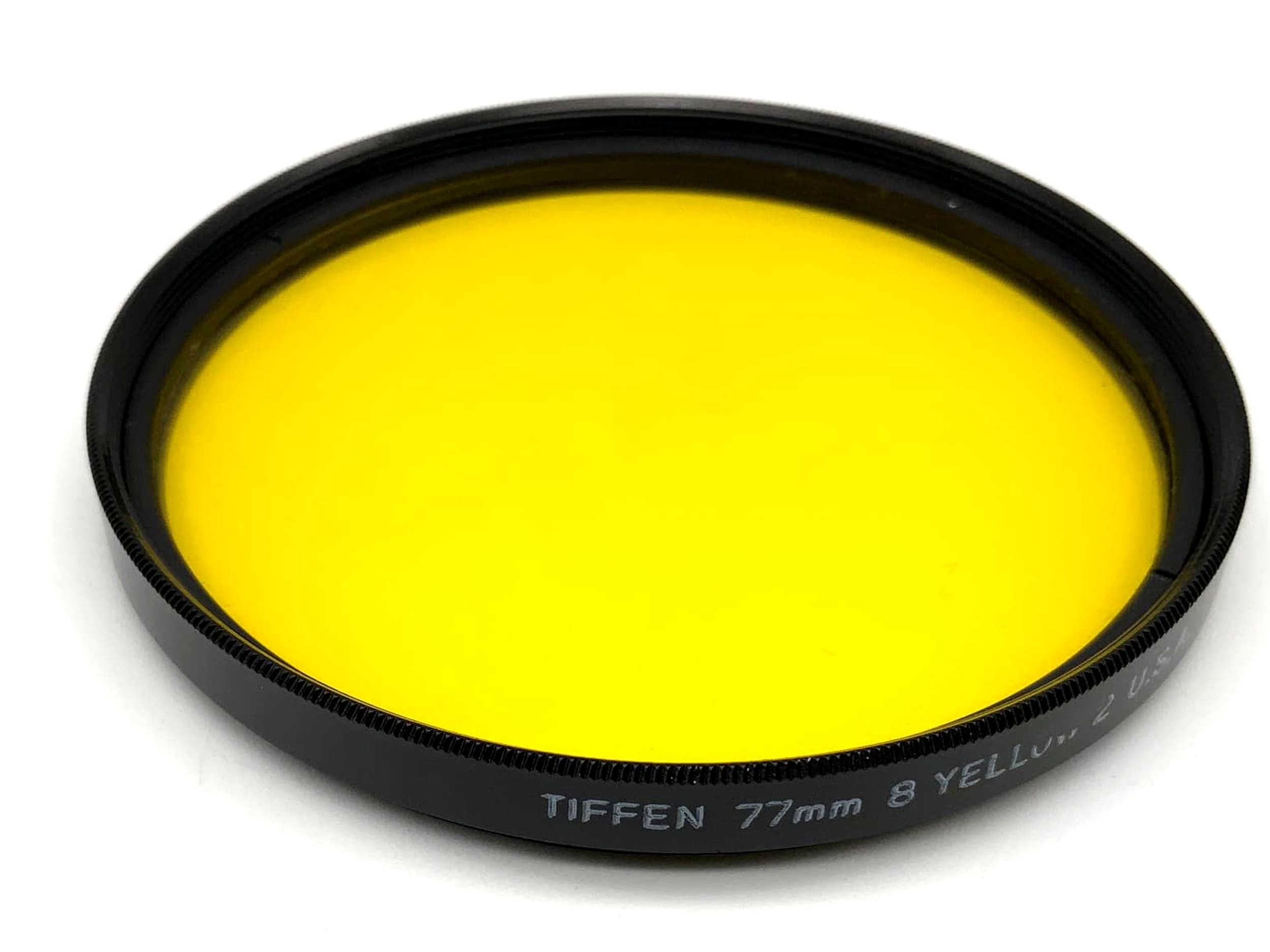 Tiffen Farbfilter 8 yellow 2 gelb Filter 77mm Kreisförmig Filtergewinde M77