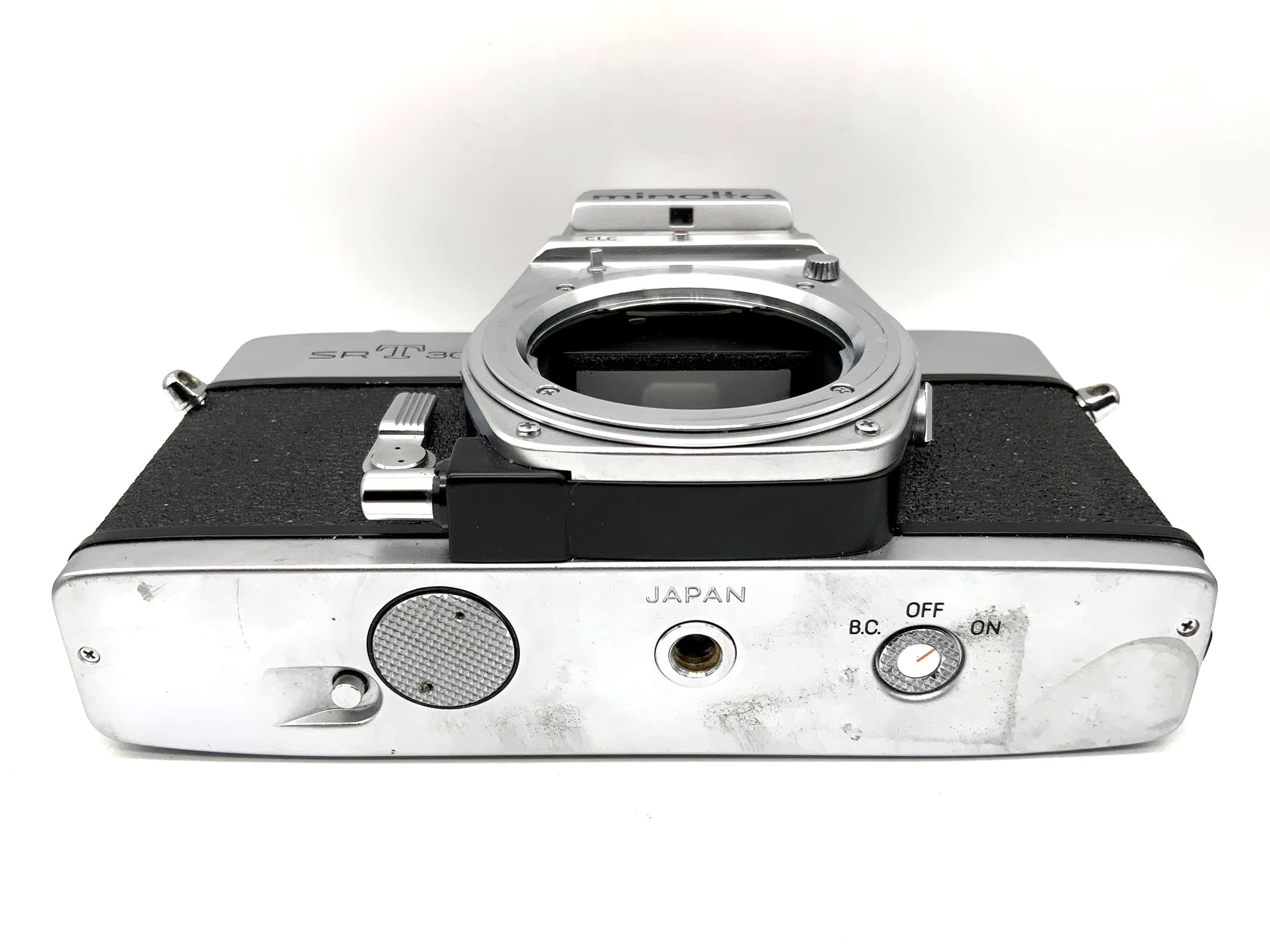 Minolta SRT 303 35mm Spiegelreflexkamera analog Body (Minolta MD) Beli defekt!