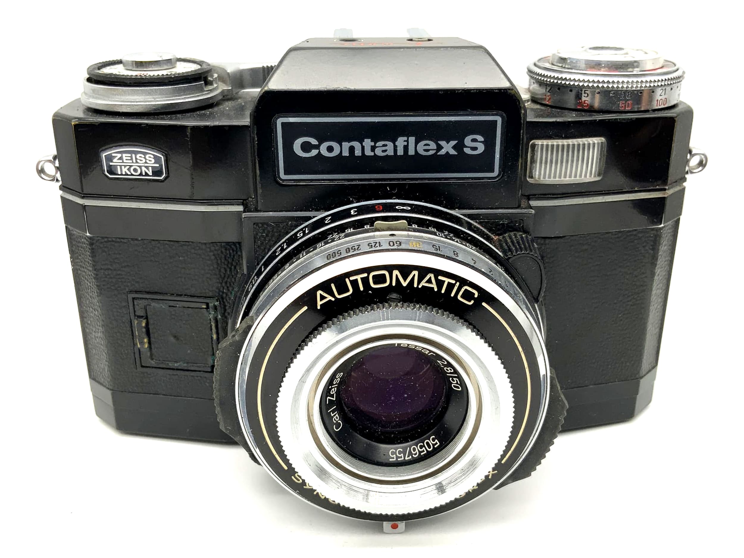 Zeiss Ikon Contaflex S Automatic 35mm SLR Tessar 2.8/50 Synchro Compur-X Body