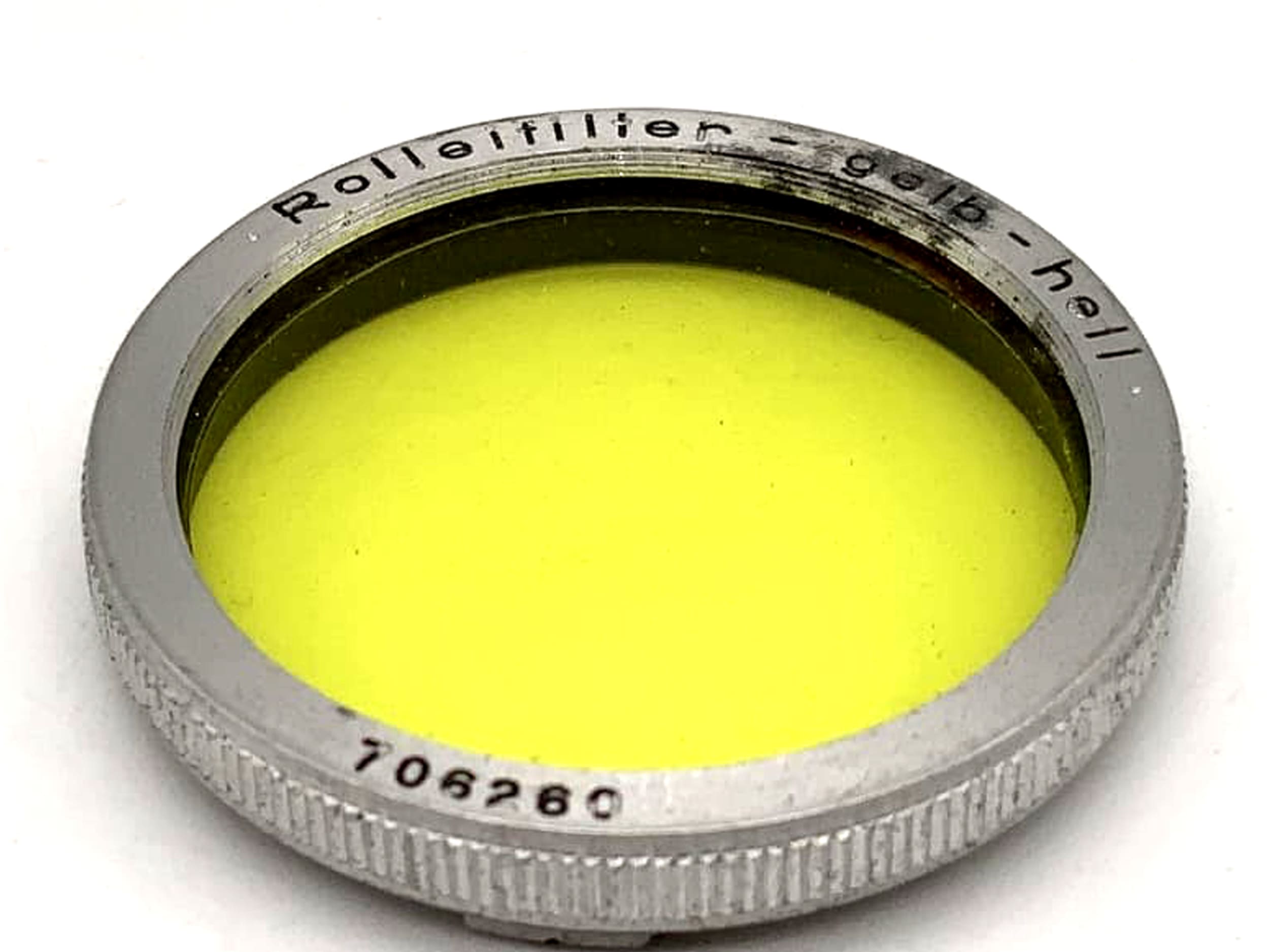 Rollei Farbfilter gelb hell yellowlight für Rolleiflex f/3.5 Tessar/ Xenar (R I)