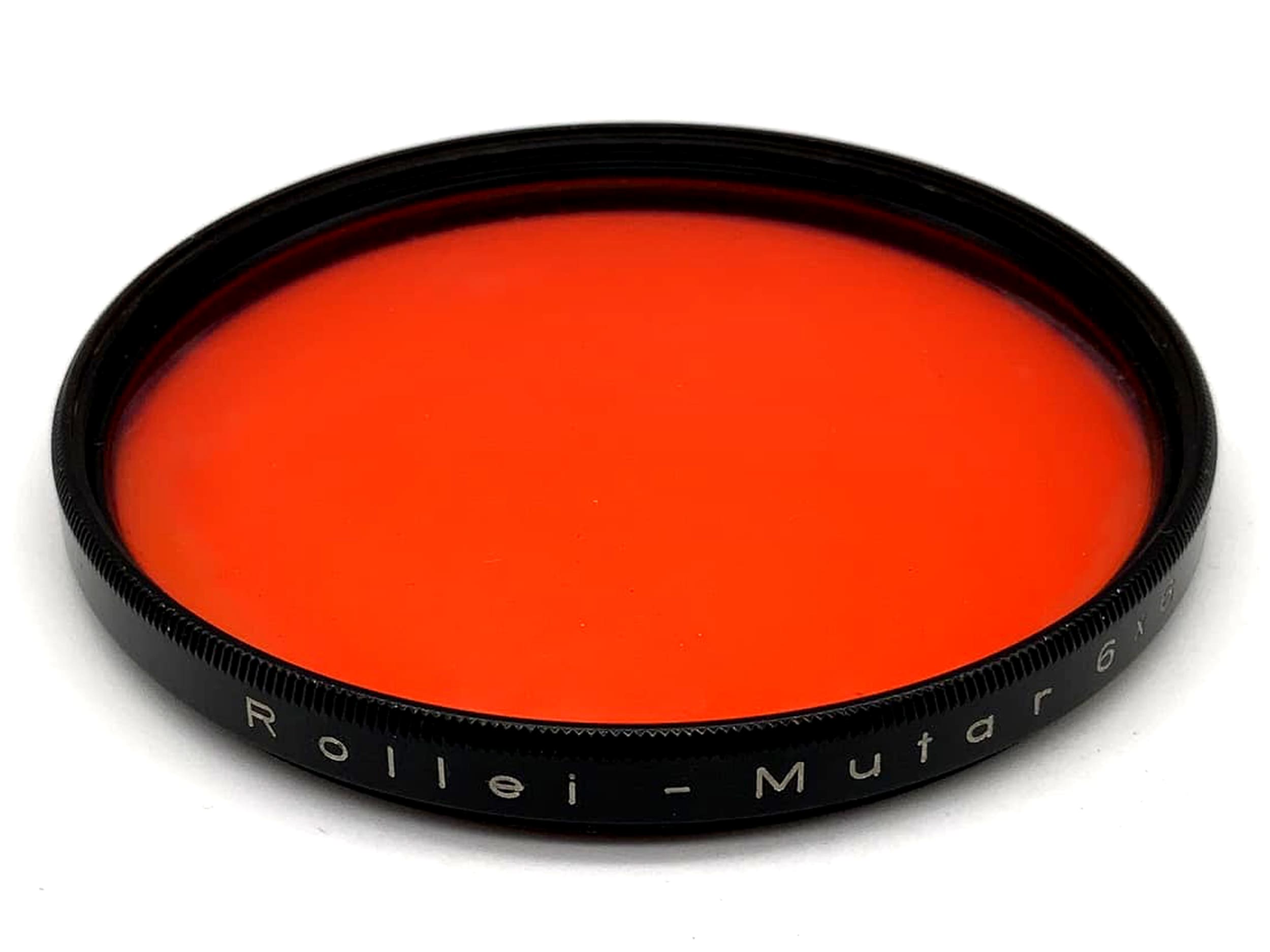 Rollei Farbfilter Mutar 6x6 orange -1,5…-3 für Rolleiflex TLR (67mm)